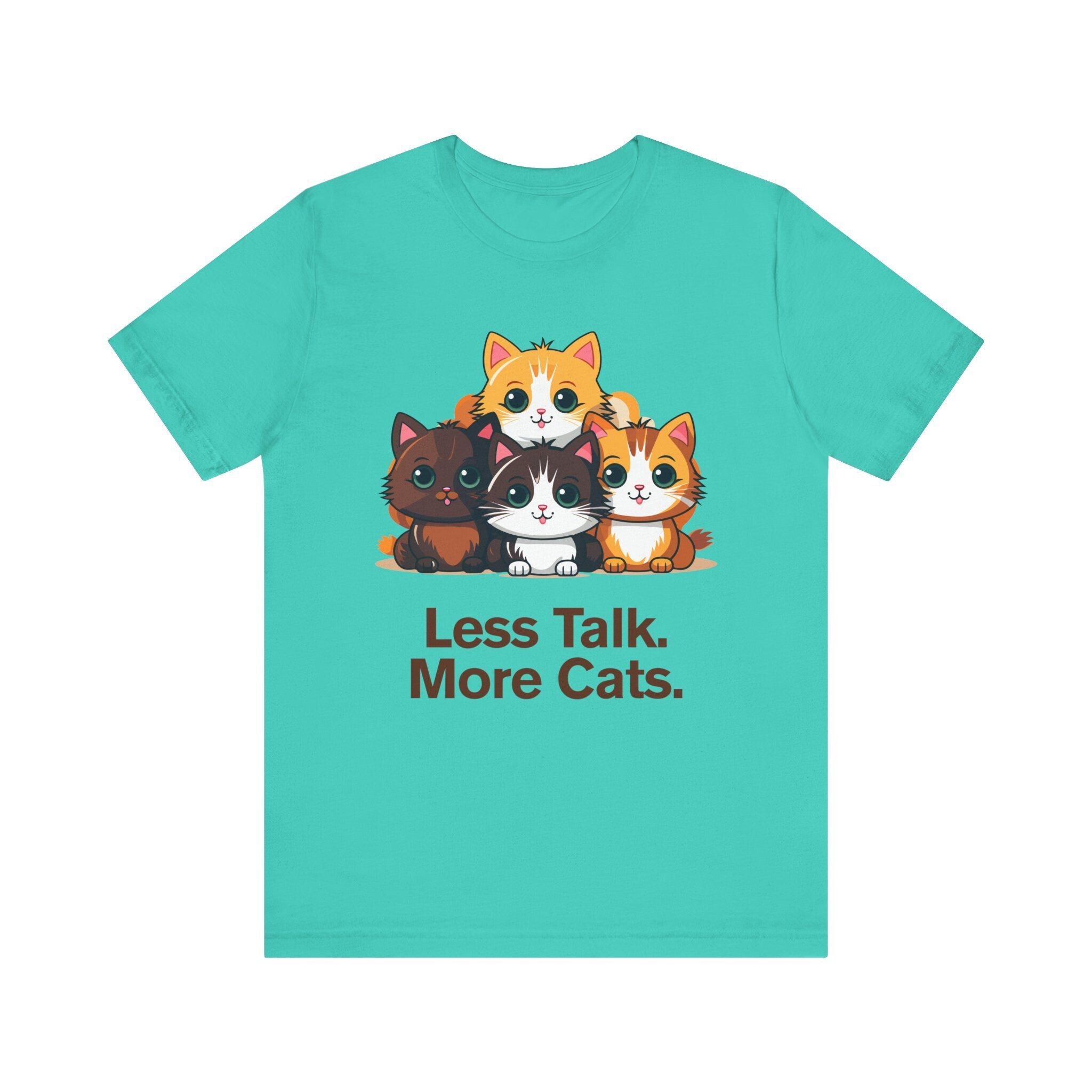 Funny Cat Lover Shirt: Introvert Gift, Comfortable Cotton Tee, image 3