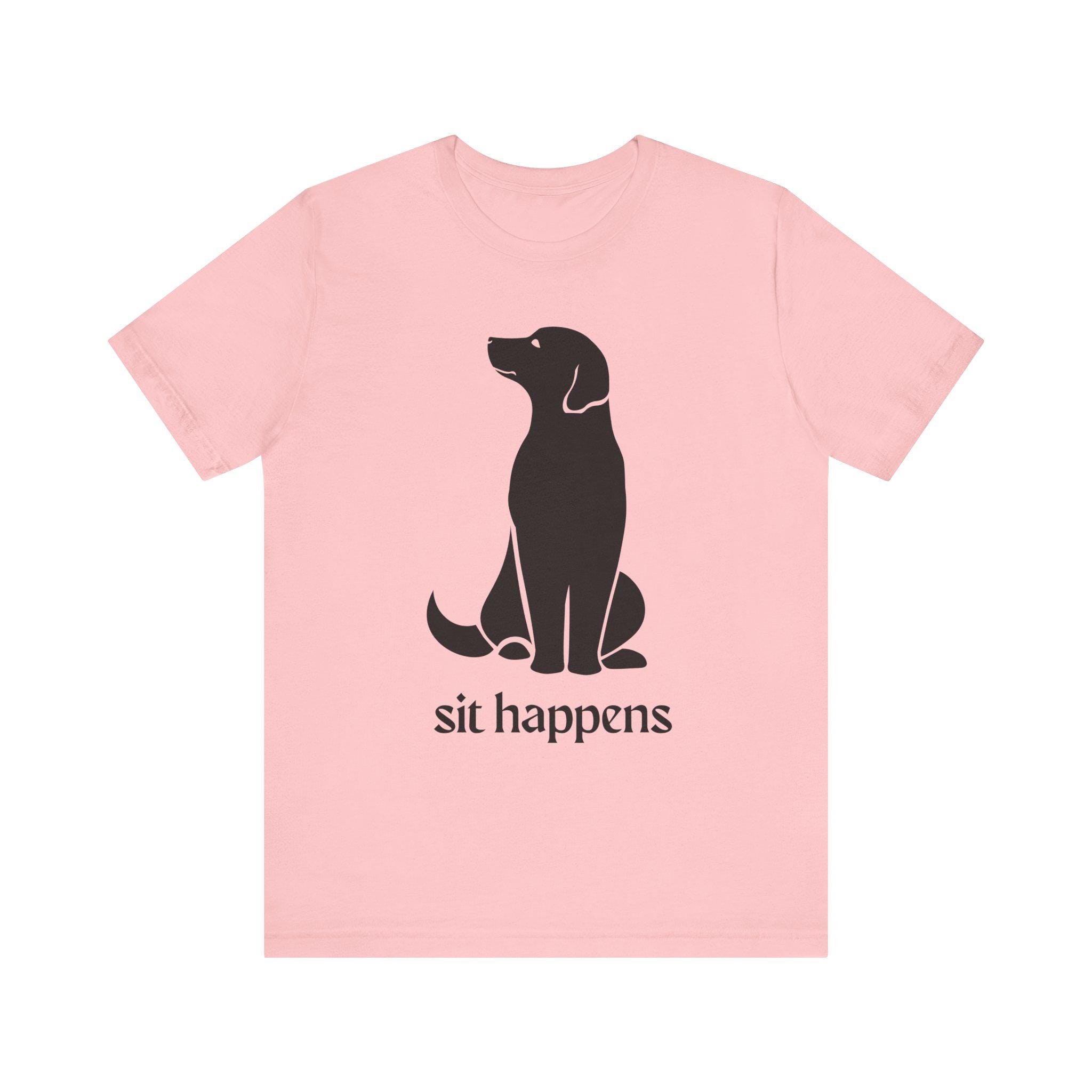 Sit Happens Dog Lover T-Shirt: Funny Unisex Tee for Dog Moms & Dads, image 3