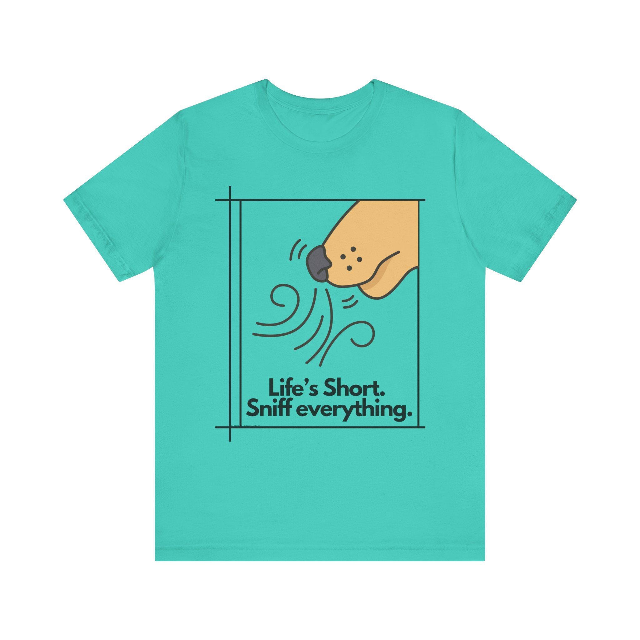 Sniff Everything Dog Mom T-Shirt: Funny Dog Lover Gift, image 7