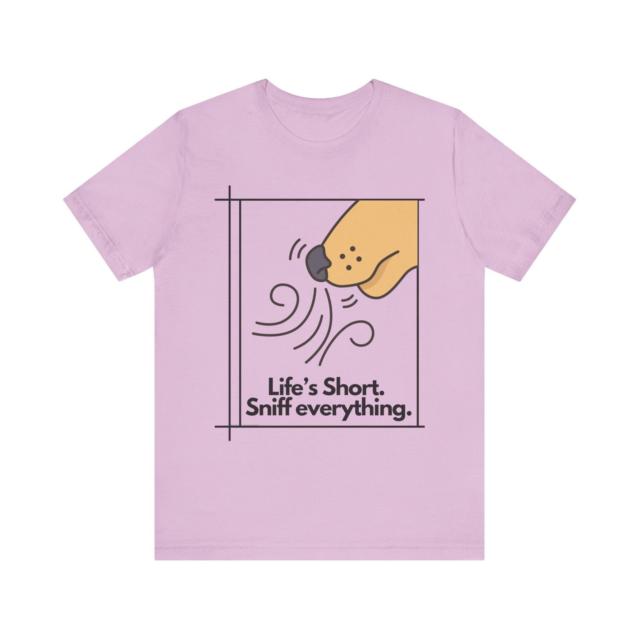 Sniff Everything Dog Mom T-Shirt: Funny Dog Lover Gift, image 8