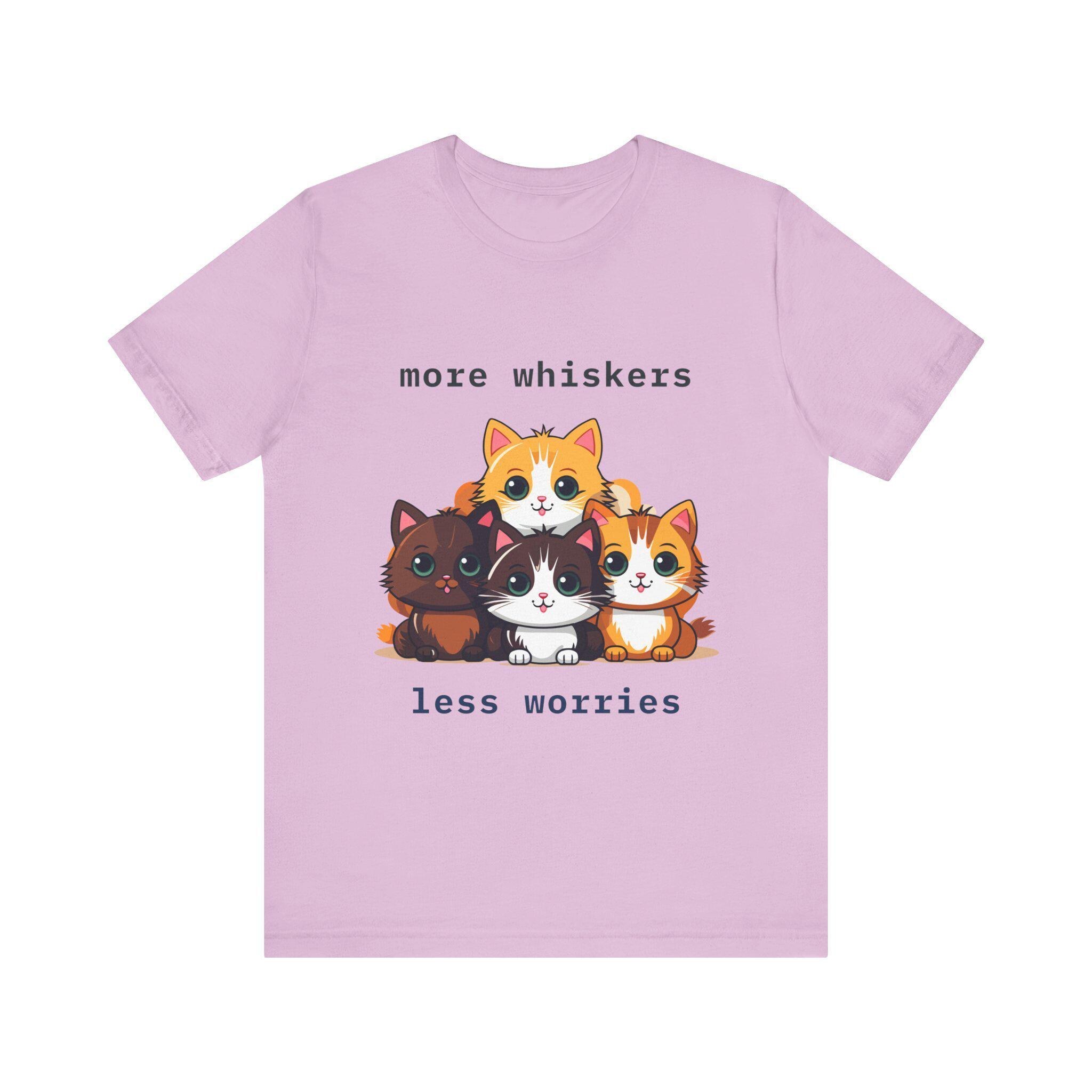 Cat Person Shirt, 100% Cotton Unisex Tee with Cat Slogan, image 3