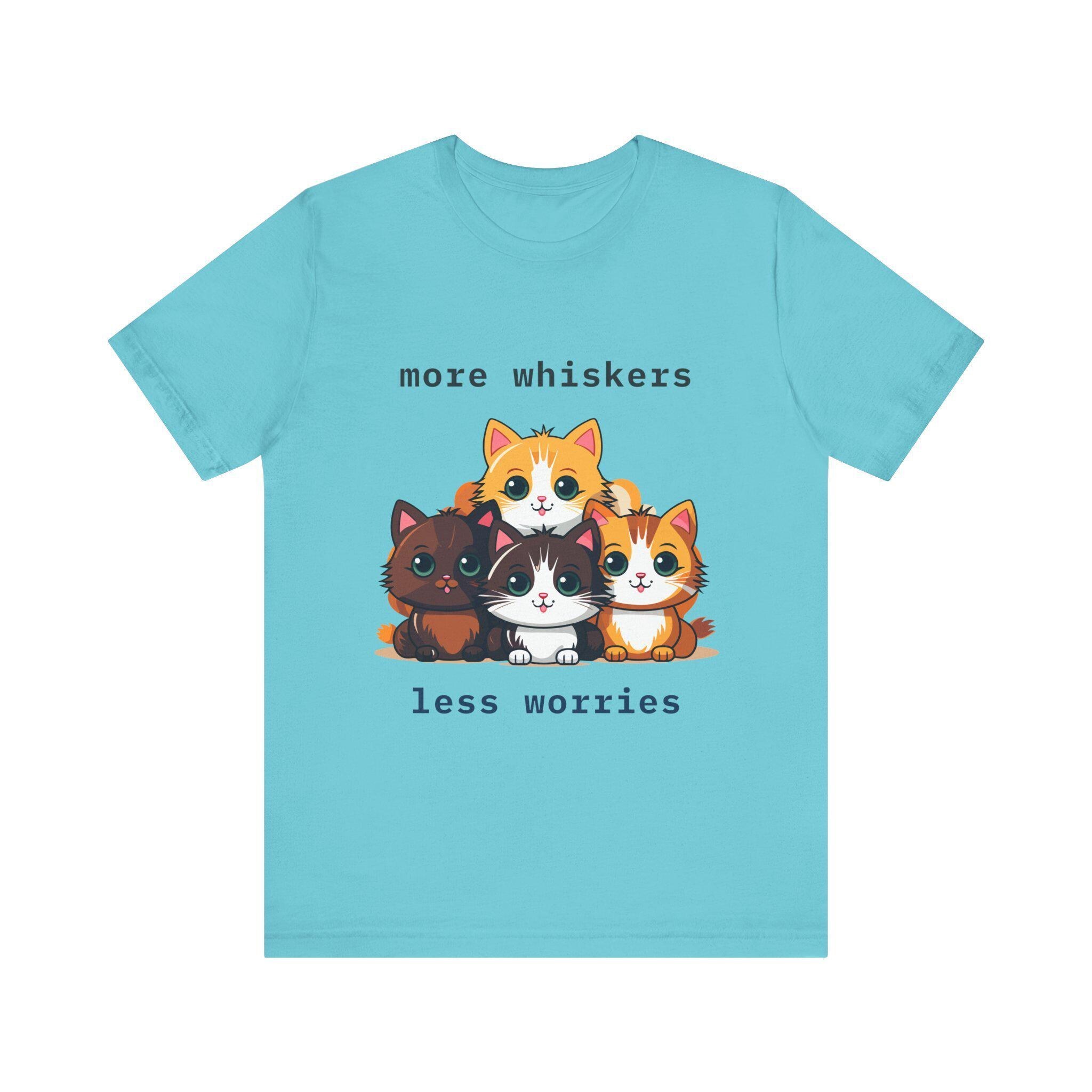 Cat Person Shirt, 100% Cotton Unisex Tee with Cat Slogan, image 4