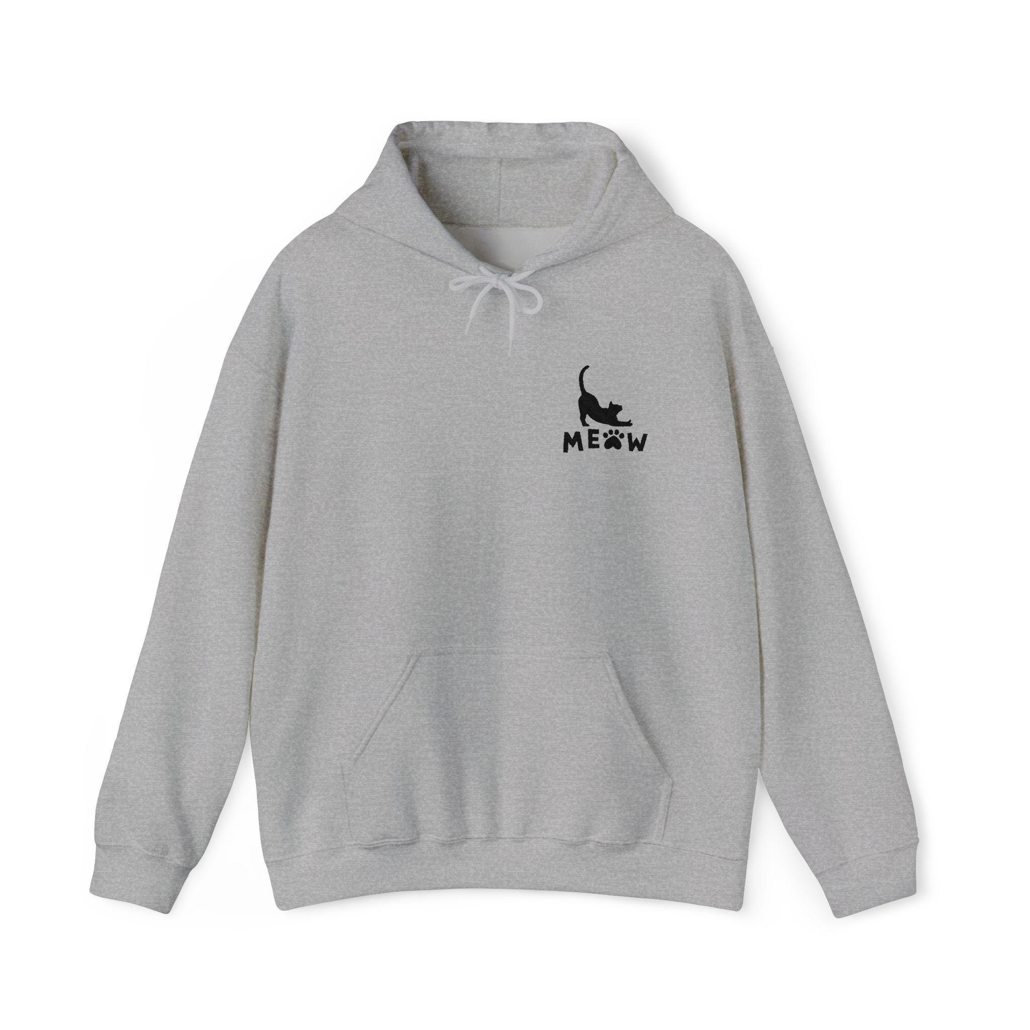 Cat Hoodie, 50% Cotton 50 Polyester Blend with Kangaroo Pocket, image 2