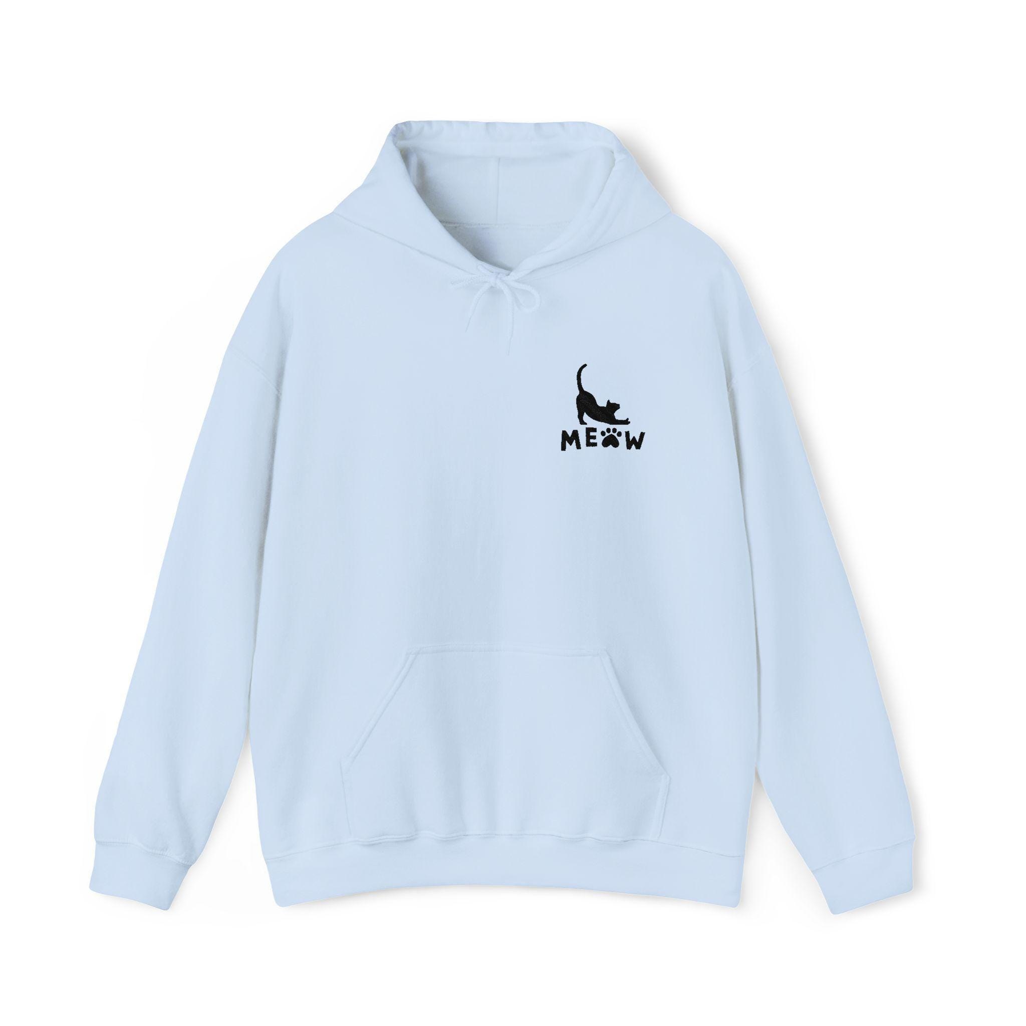 Cat Hoodie, 50% Cotton 50 Polyester Blend with Kangaroo Pocket, image 5