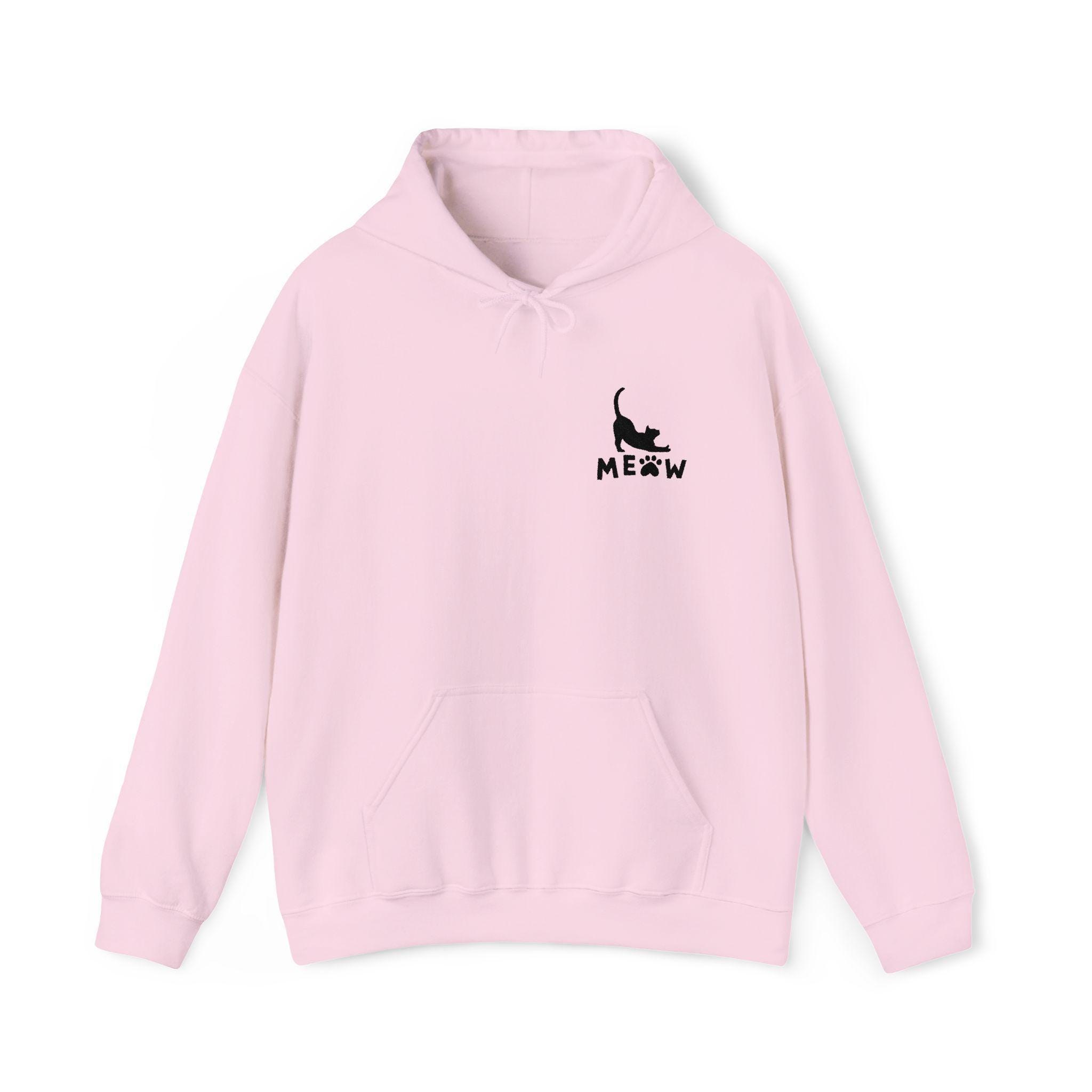 Cat Hoodie, 50% Cotton 50 Polyester Blend with Kangaroo Pocket, image 6
