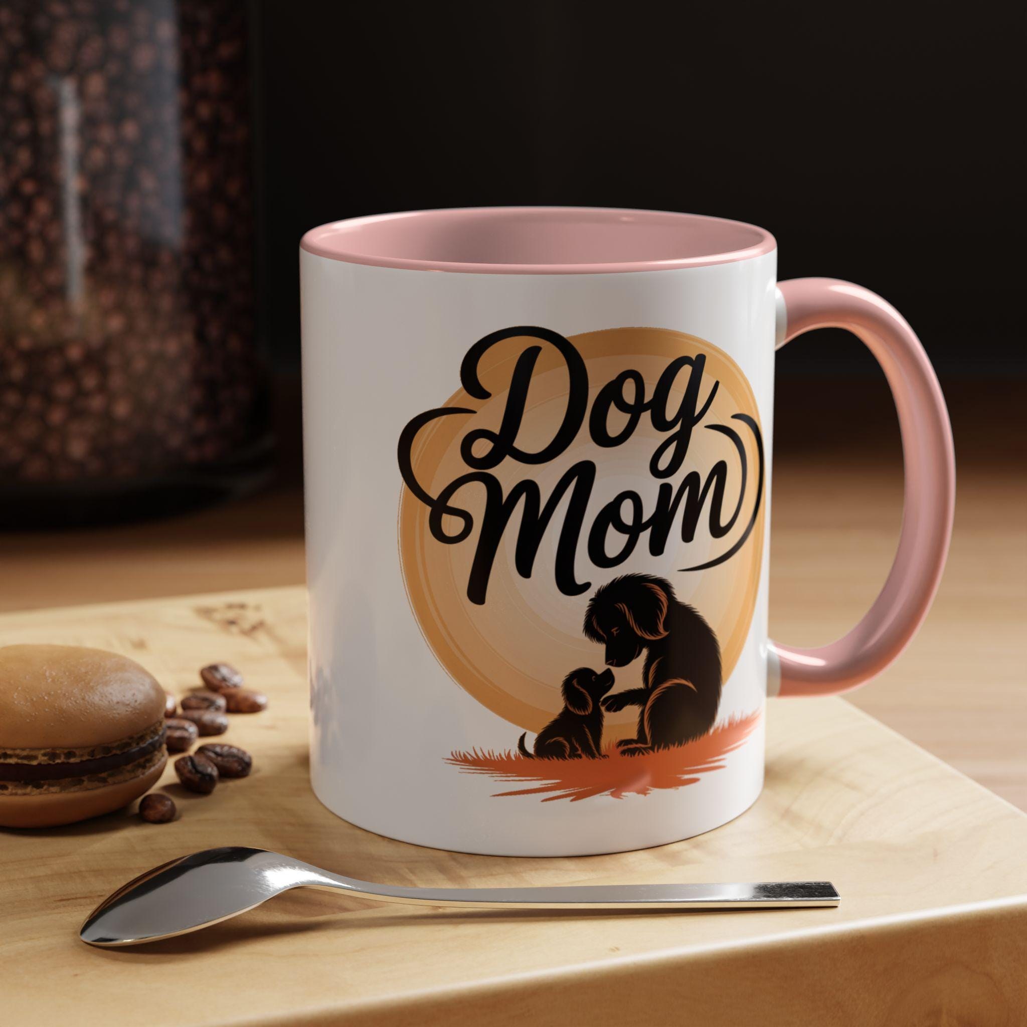 Dog Mom Accent Mug - A Gift for Pet Lovers, image 3