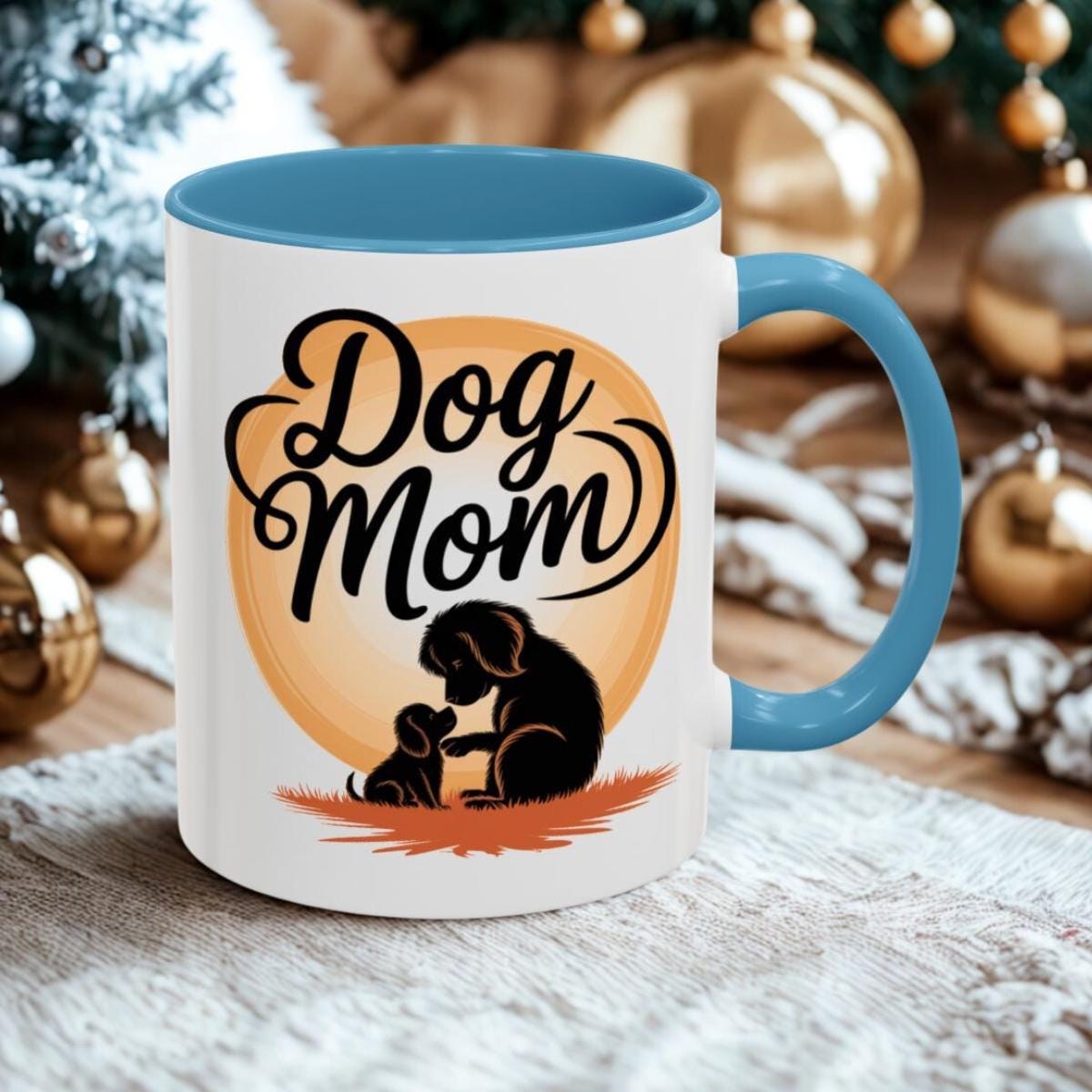 Dog Mom Accent Mug - A Gift for Pet Lovers, image 4