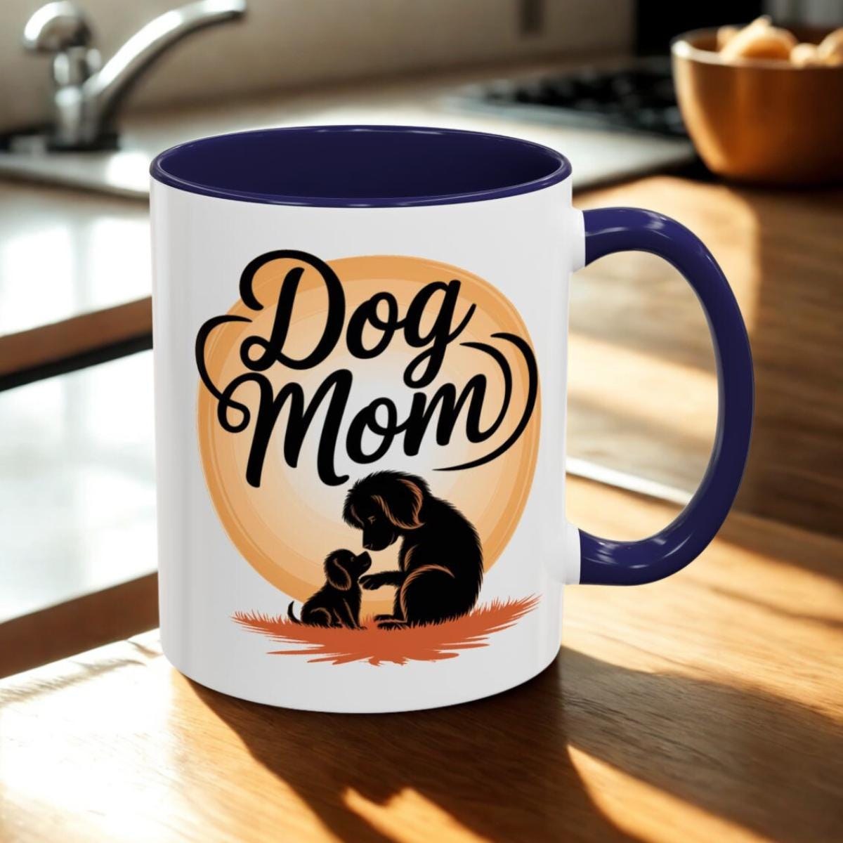 Dog Mom Accent Mug - A Gift for Pet Lovers, image 5