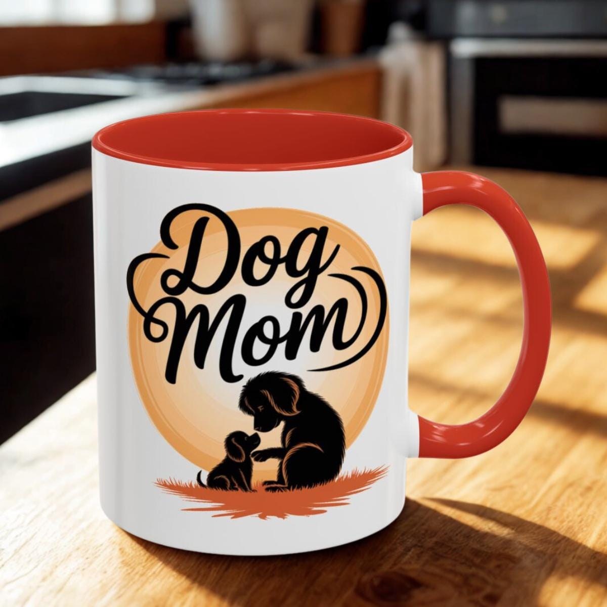 Dog Mom Accent Mug - A Gift for Pet Lovers, image 6
