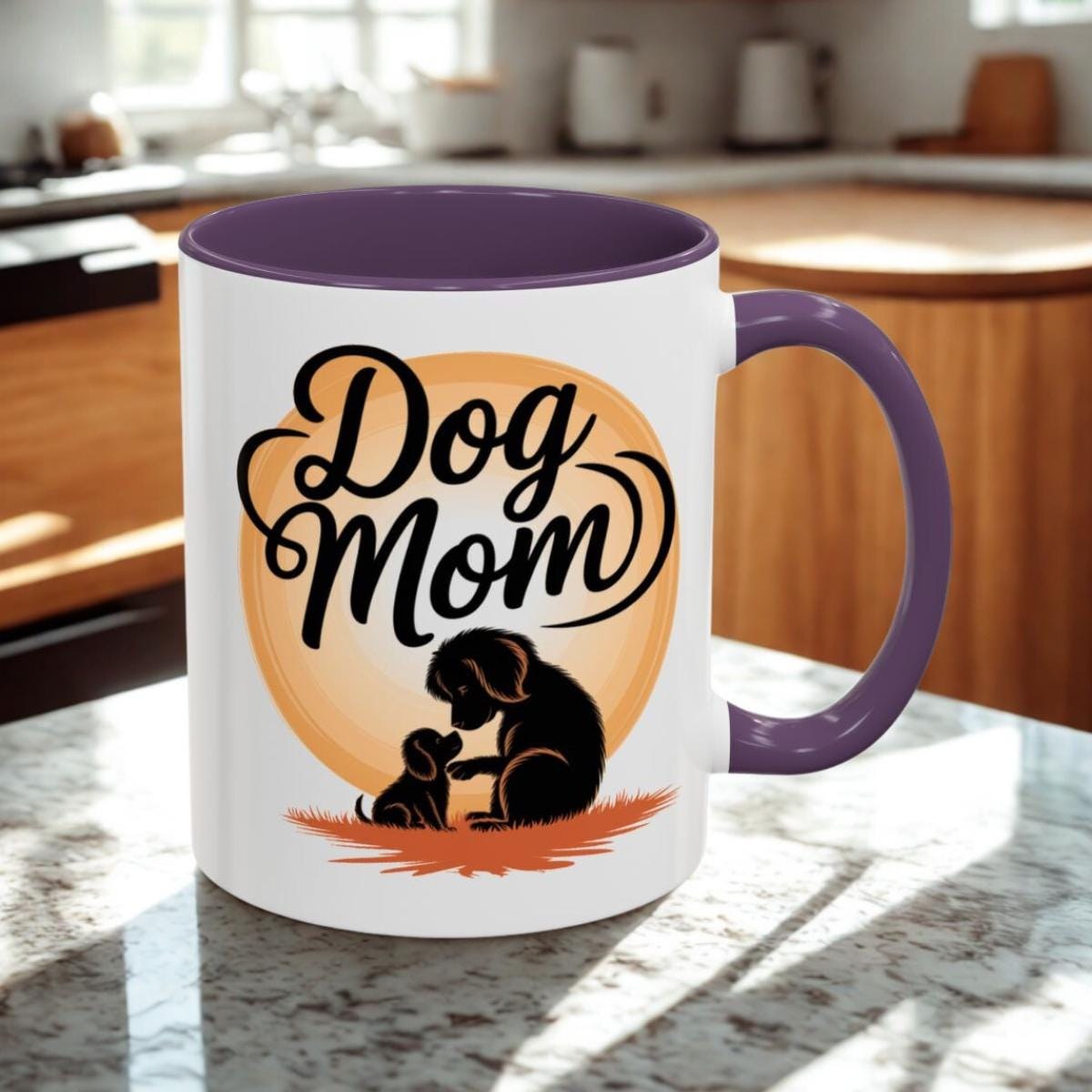Dog Mom Accent Mug - A Gift for Pet Lovers, image 7