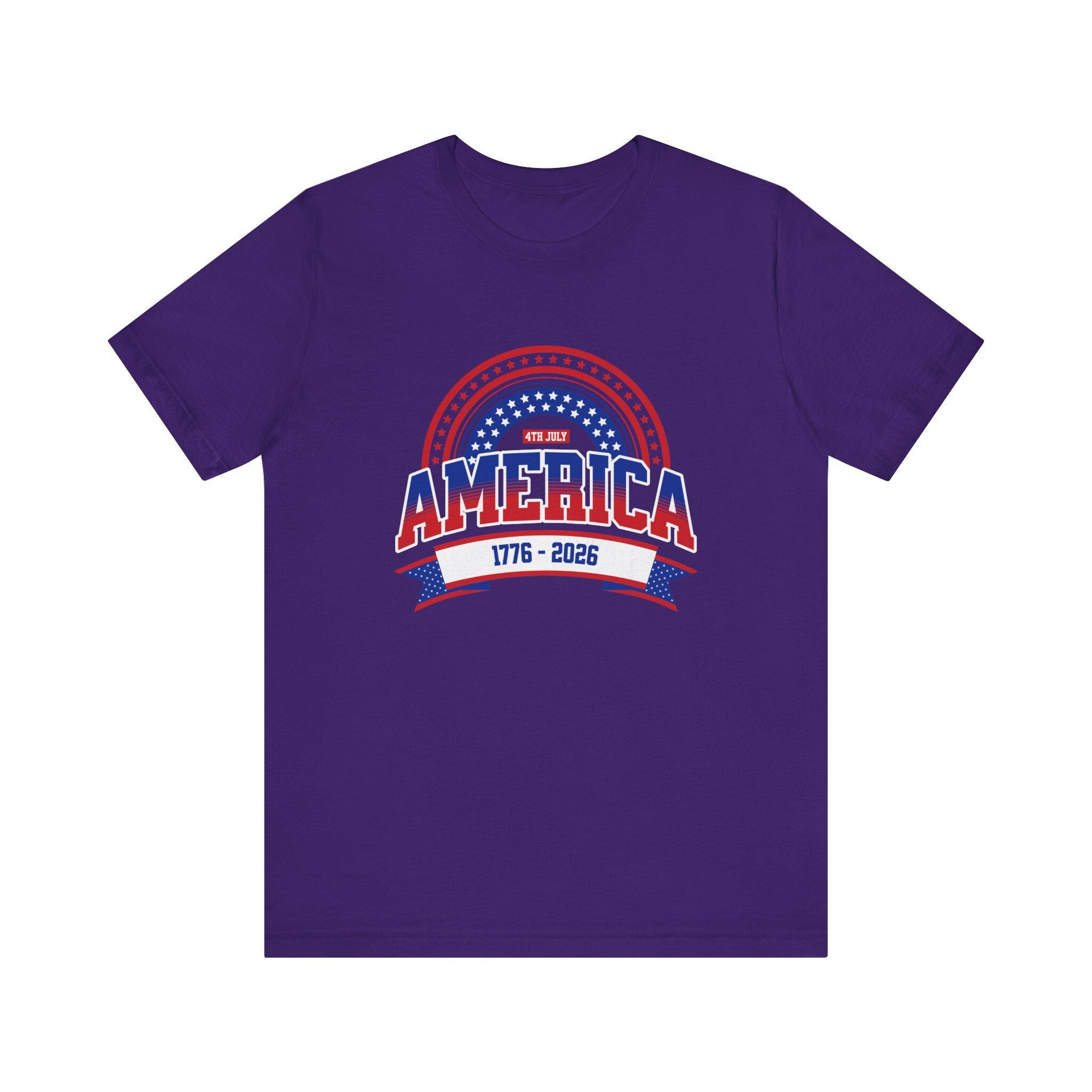 America 1776-2026 Patriotic Flag Tee | Stars Red White Blue, image 10