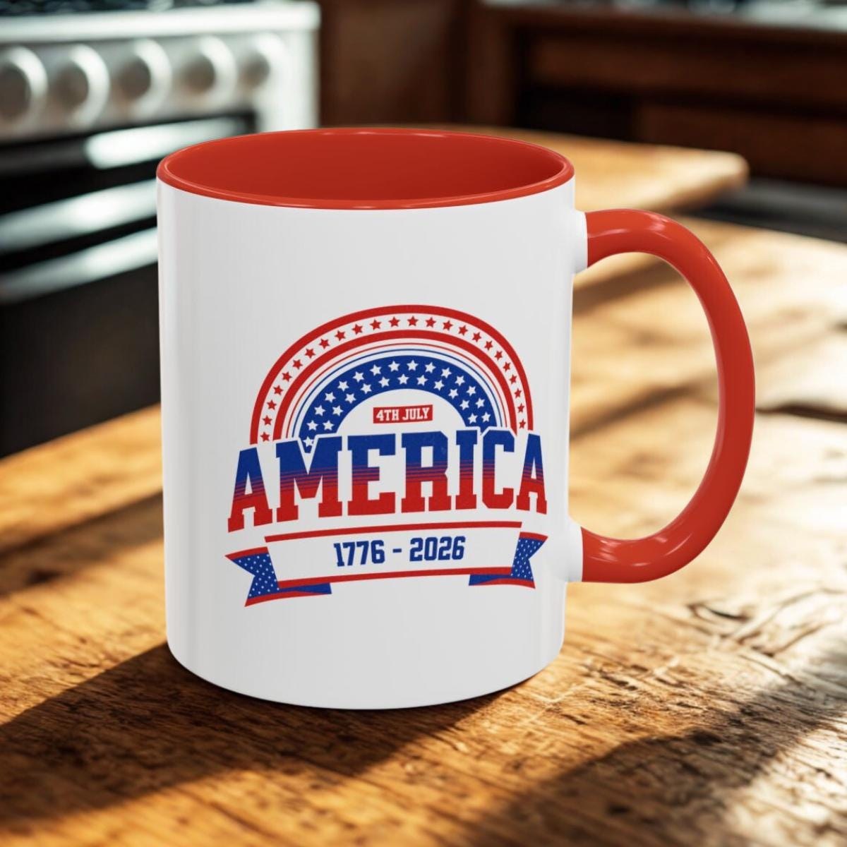America 1776-2026 Patriotic Accent Coffee Mug 11 oz., image 9