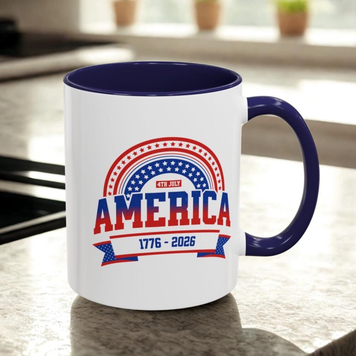 America 1776-2026 Patriotic Accent Coffee Mug 11 oz., image 10