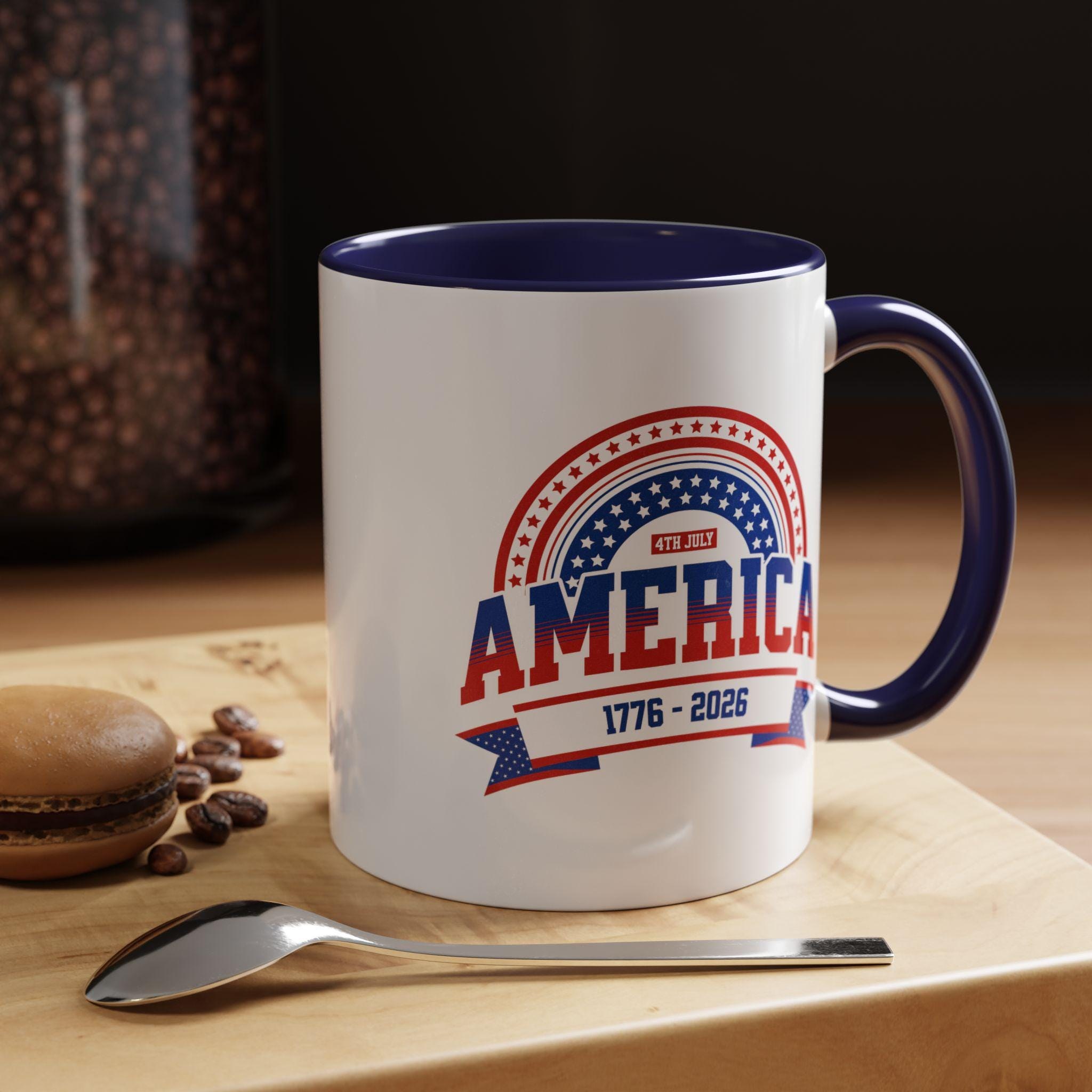 America 1776-2026 Patriotic Accent Coffee Mug 11 oz., image 4