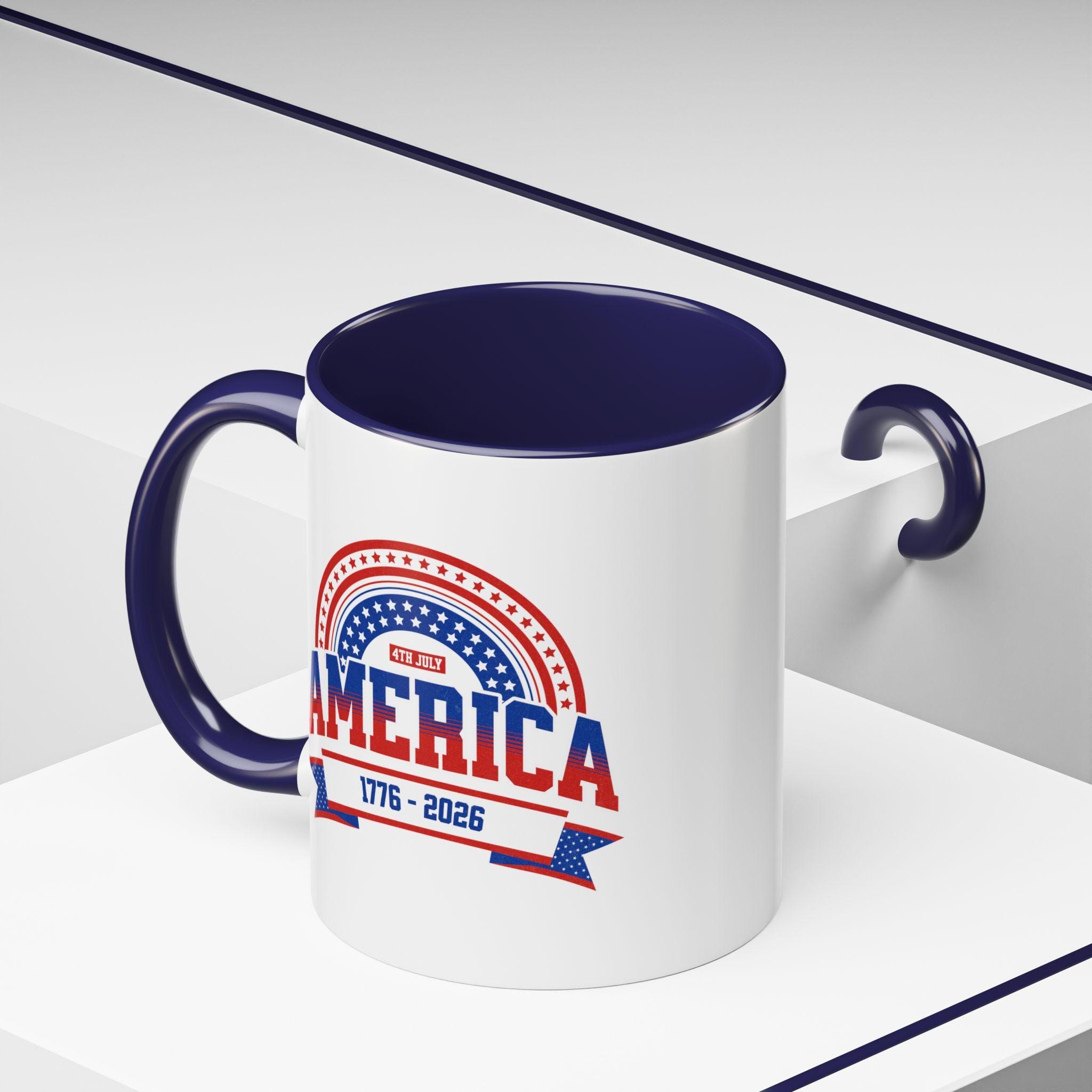 America 1776-2026 Patriotic Accent Coffee Mug 11 oz., image 5