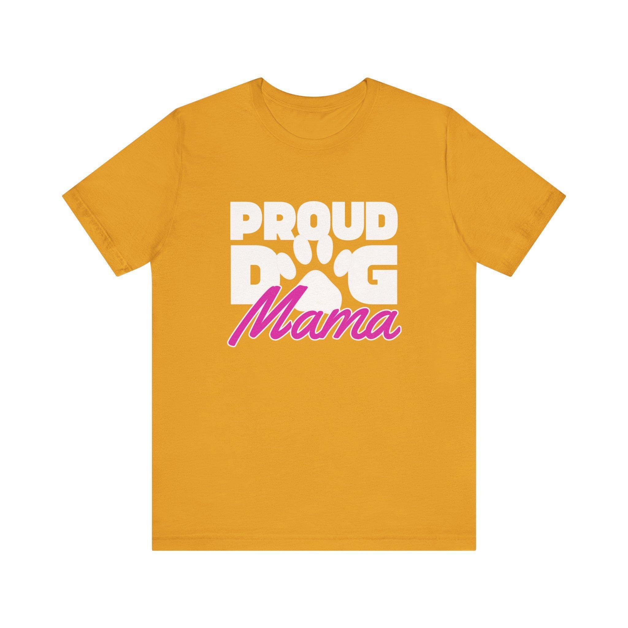 Proud Dod Mama Shirt, Airlume Combed Ring-Spun Paw-Print Graphic, image 2