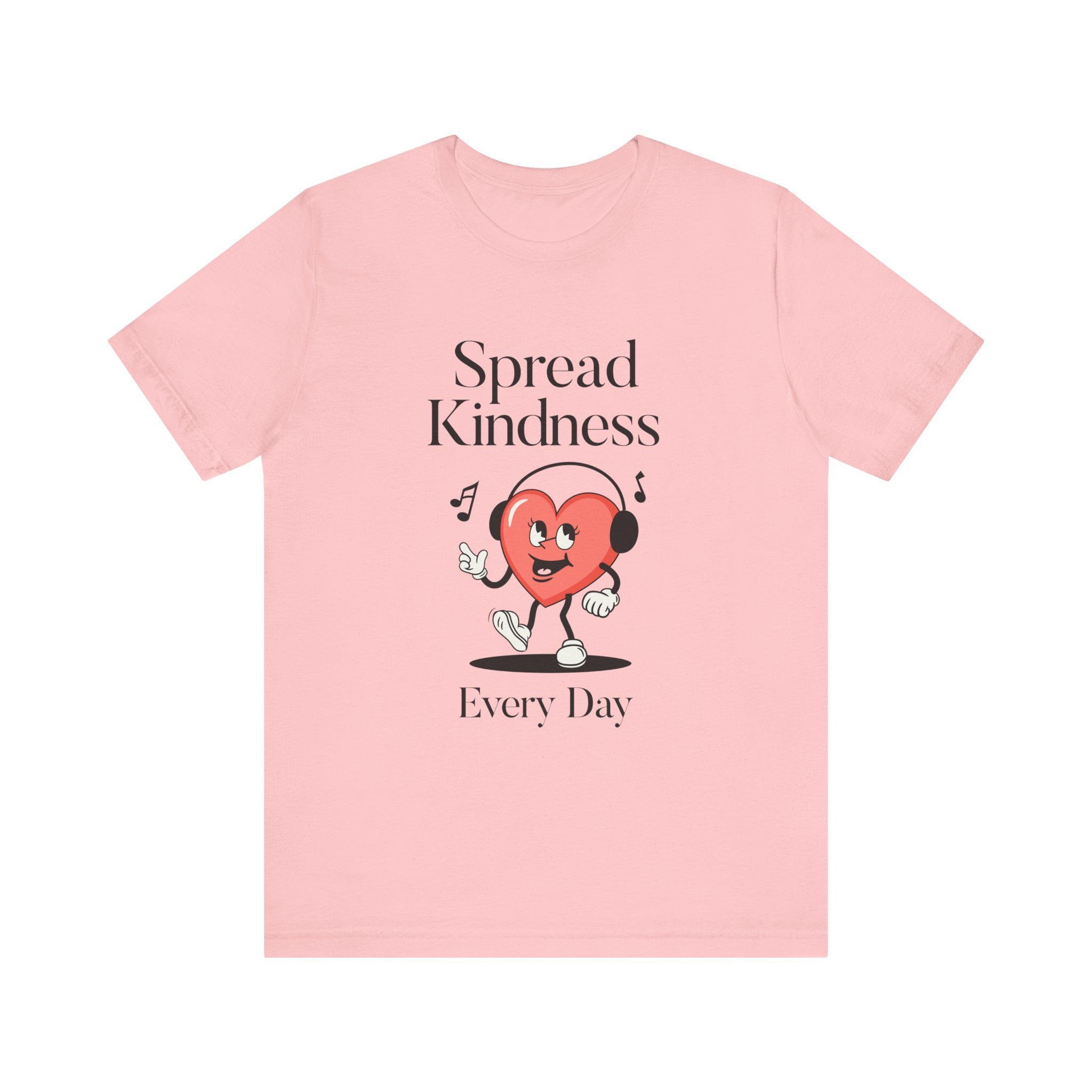 Spread Kindness Every Day Retro Heart Graphic T-Shirt, image 11