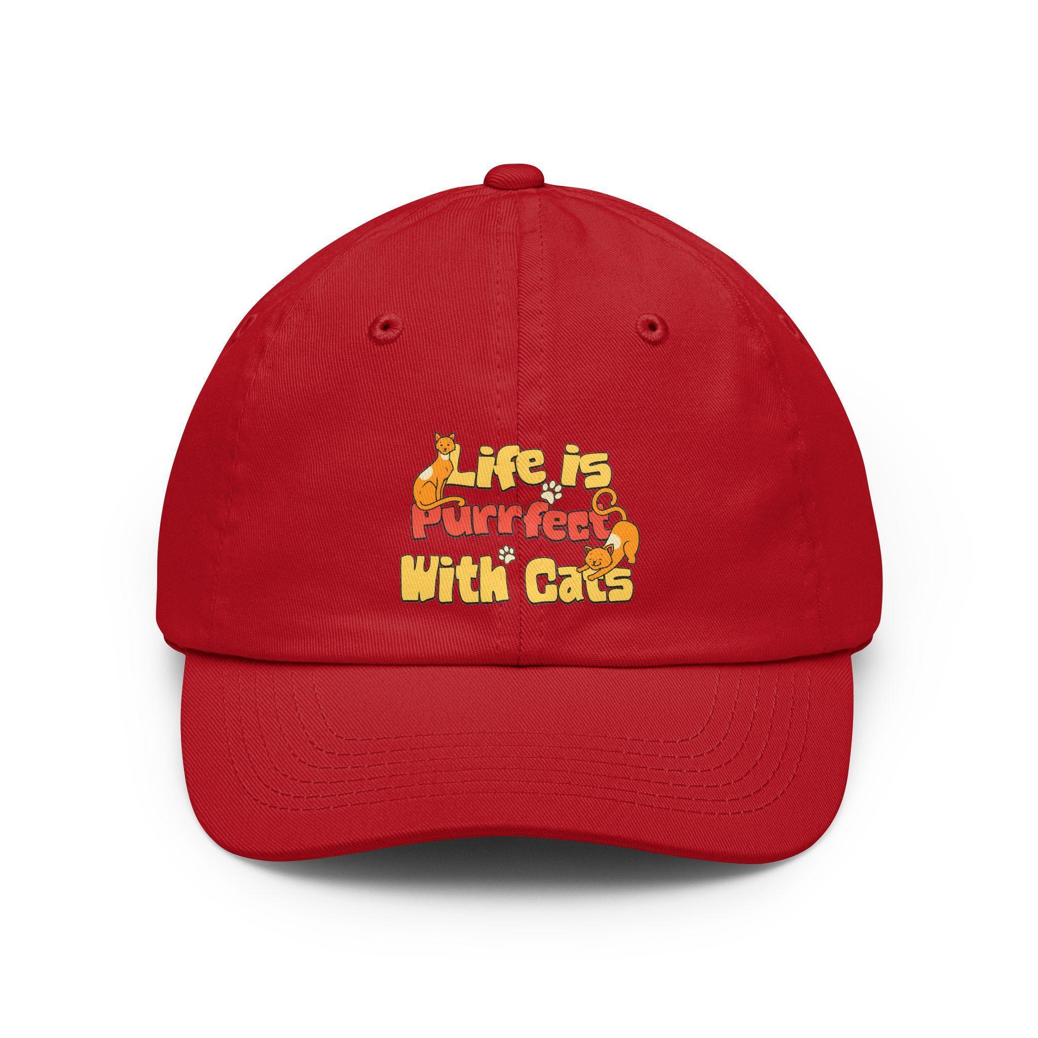 Cat Dad Gift, Embroidered Vintage-Style Baseball Cap, image 3
