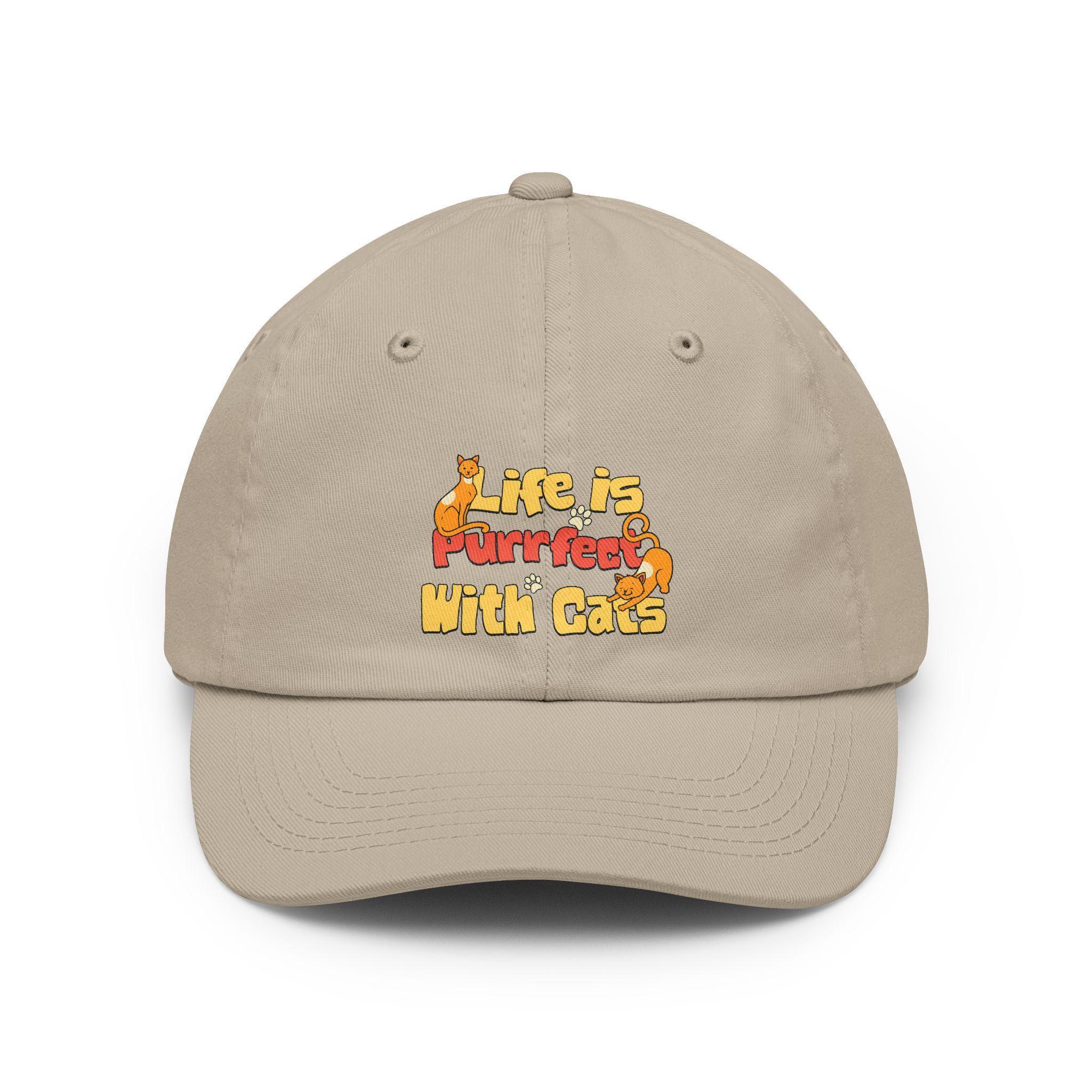 Cat Dad Gift, Embroidered Vintage-Style Baseball Cap, image 4