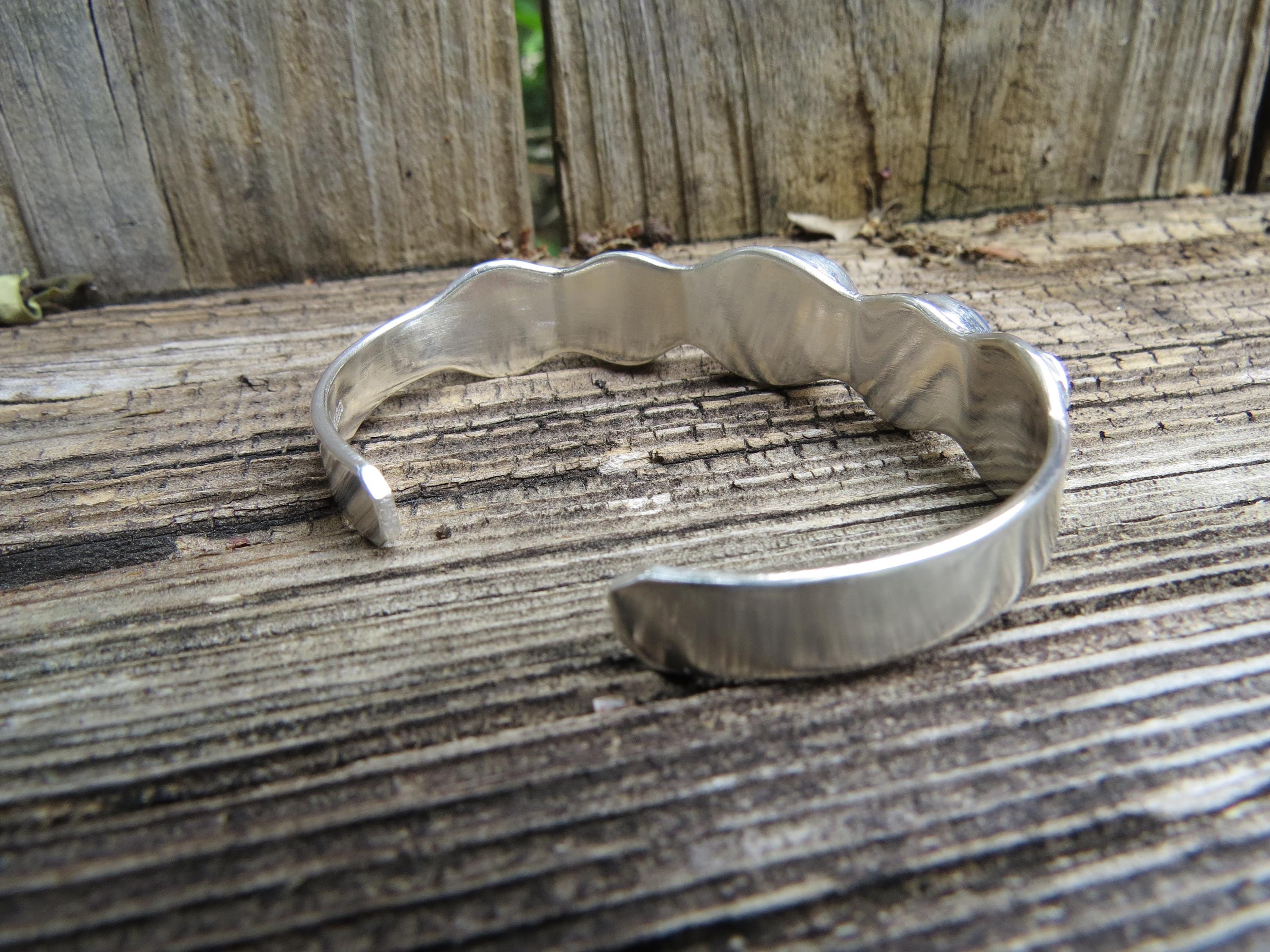 Three Stone Bracelet Cuff, view 3