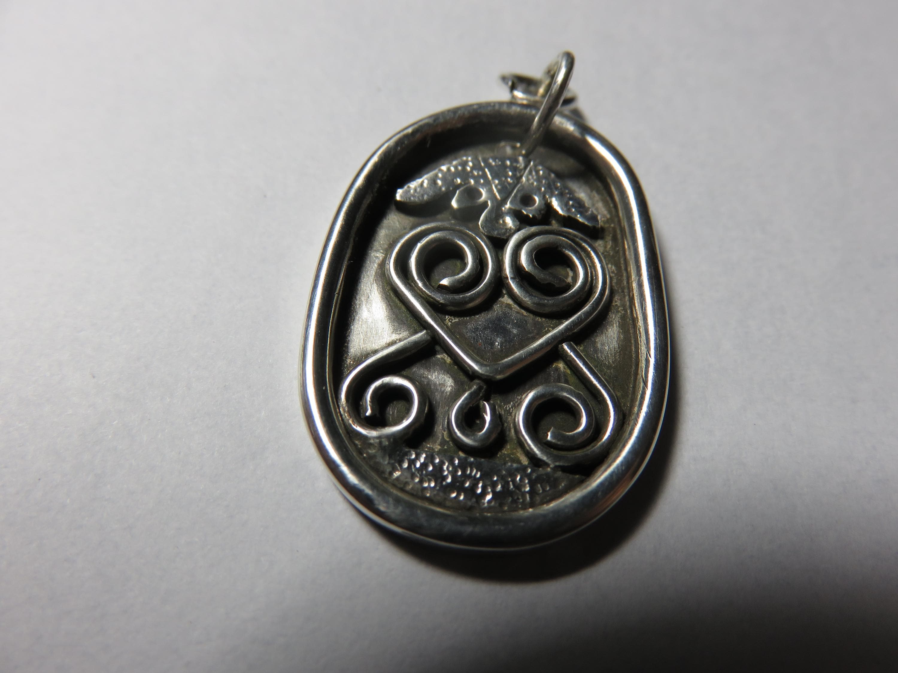 Egyptian Floral Pendant