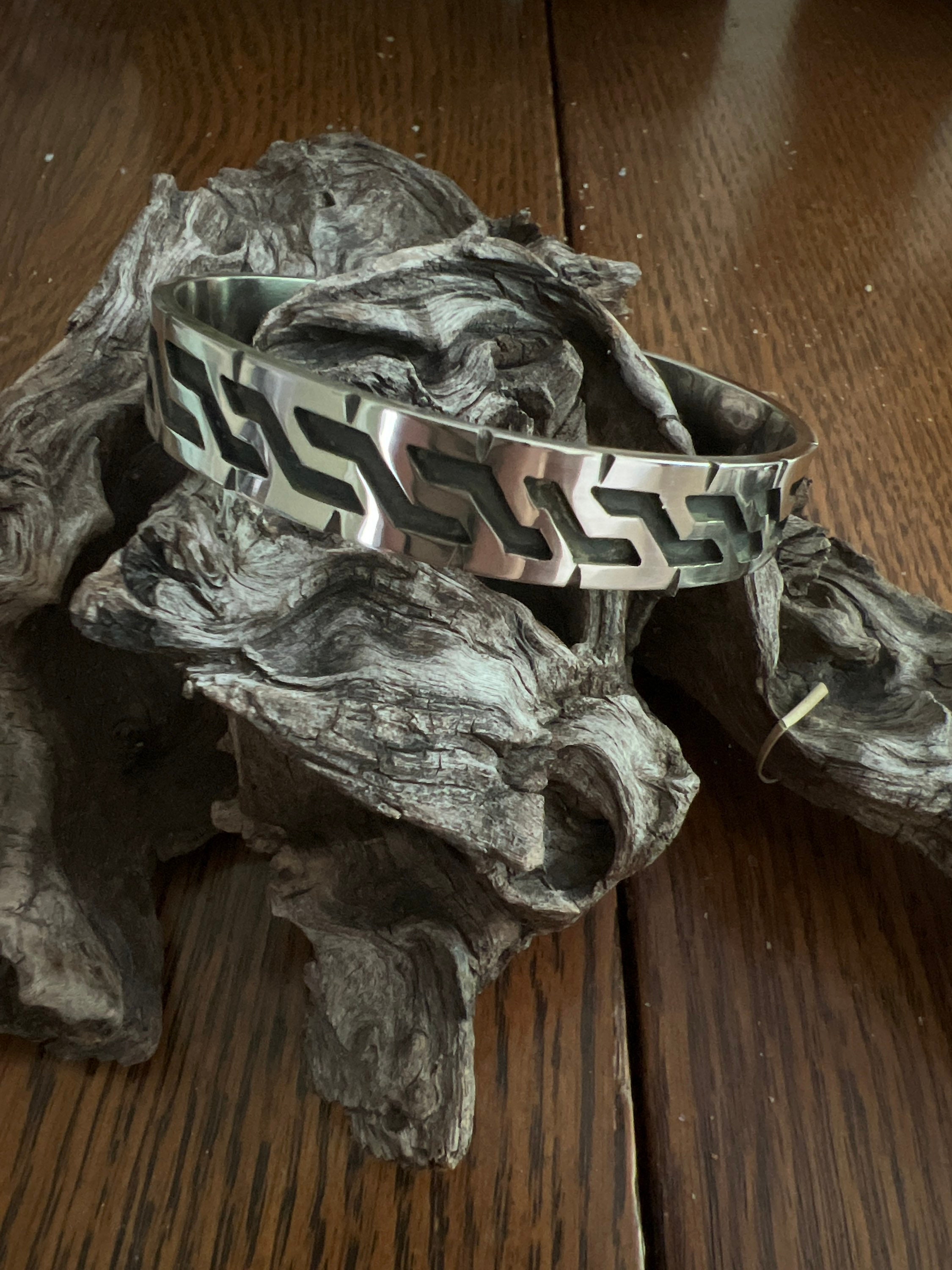 African Kuba Cup Silver Cuff