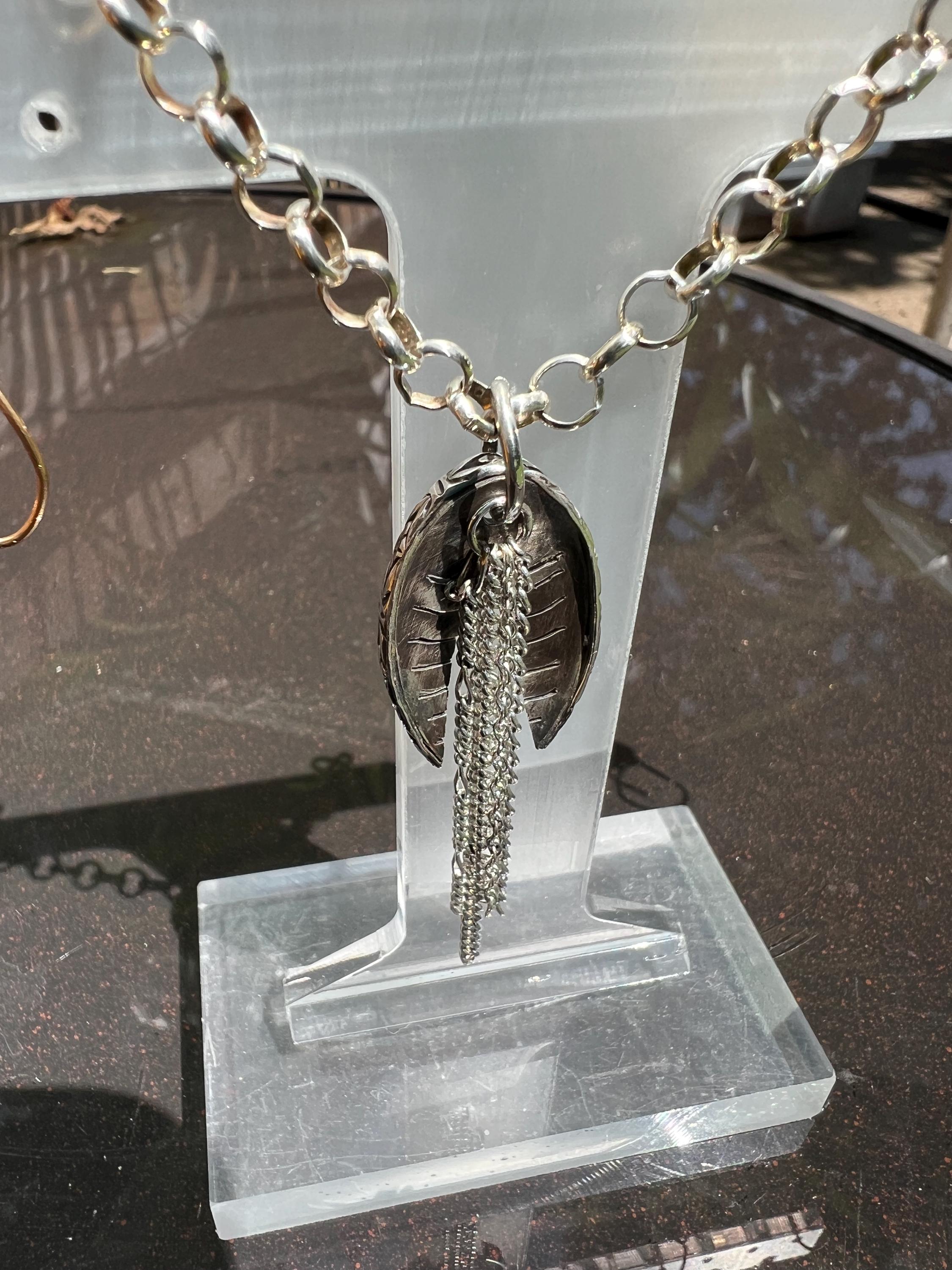 Fish Chain Pendant with Chain, view 5