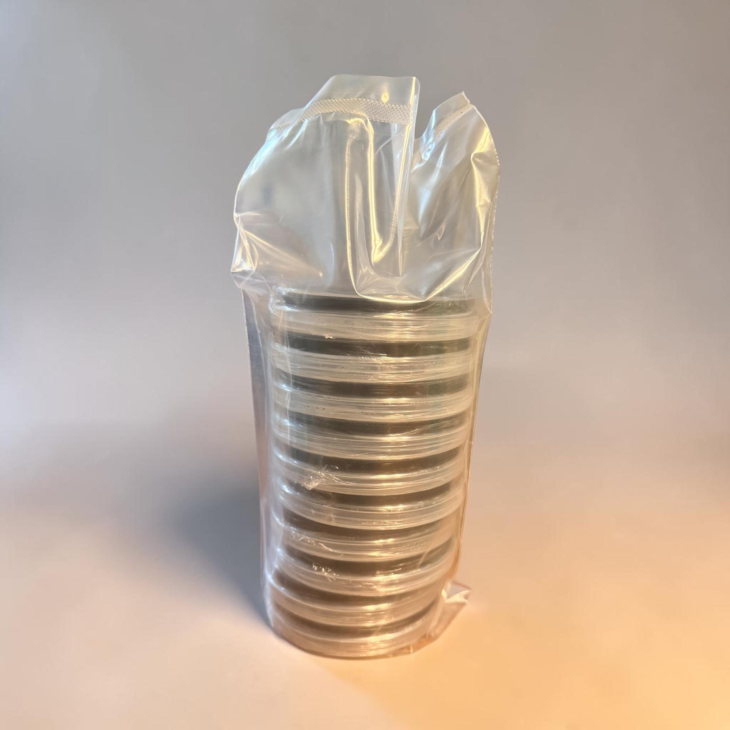 Pre-Poured Agar Petri Dishes 90mm (Activated Charcoal, PDA, MEA, and Low-Nutrient Varieties), product view 6