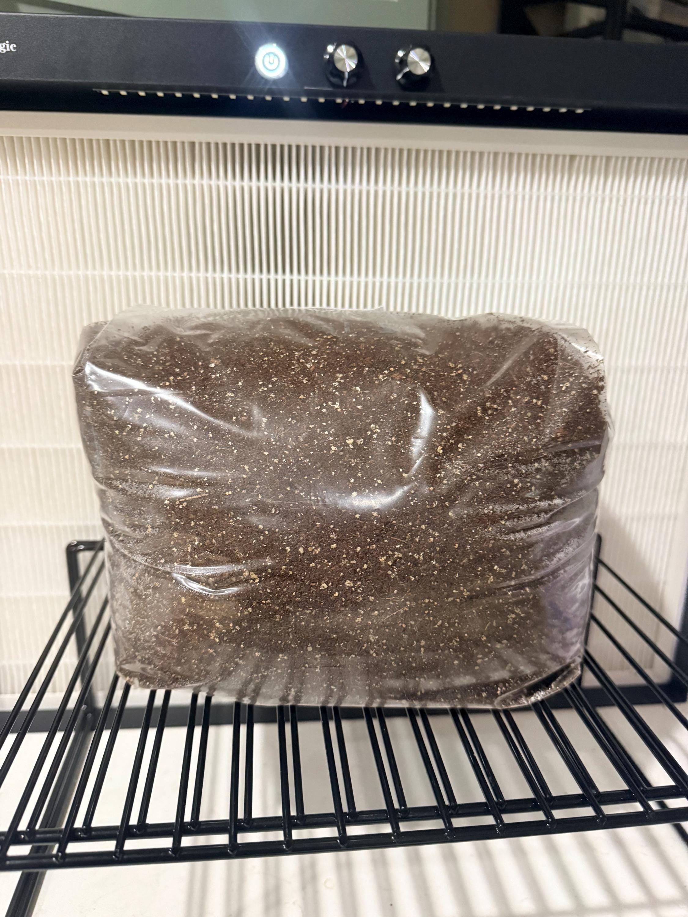 Sterile CVG Mushroom Substrate: Coco Coir, Vermiculite, Gypsum Blend- 5 lb, product view 2