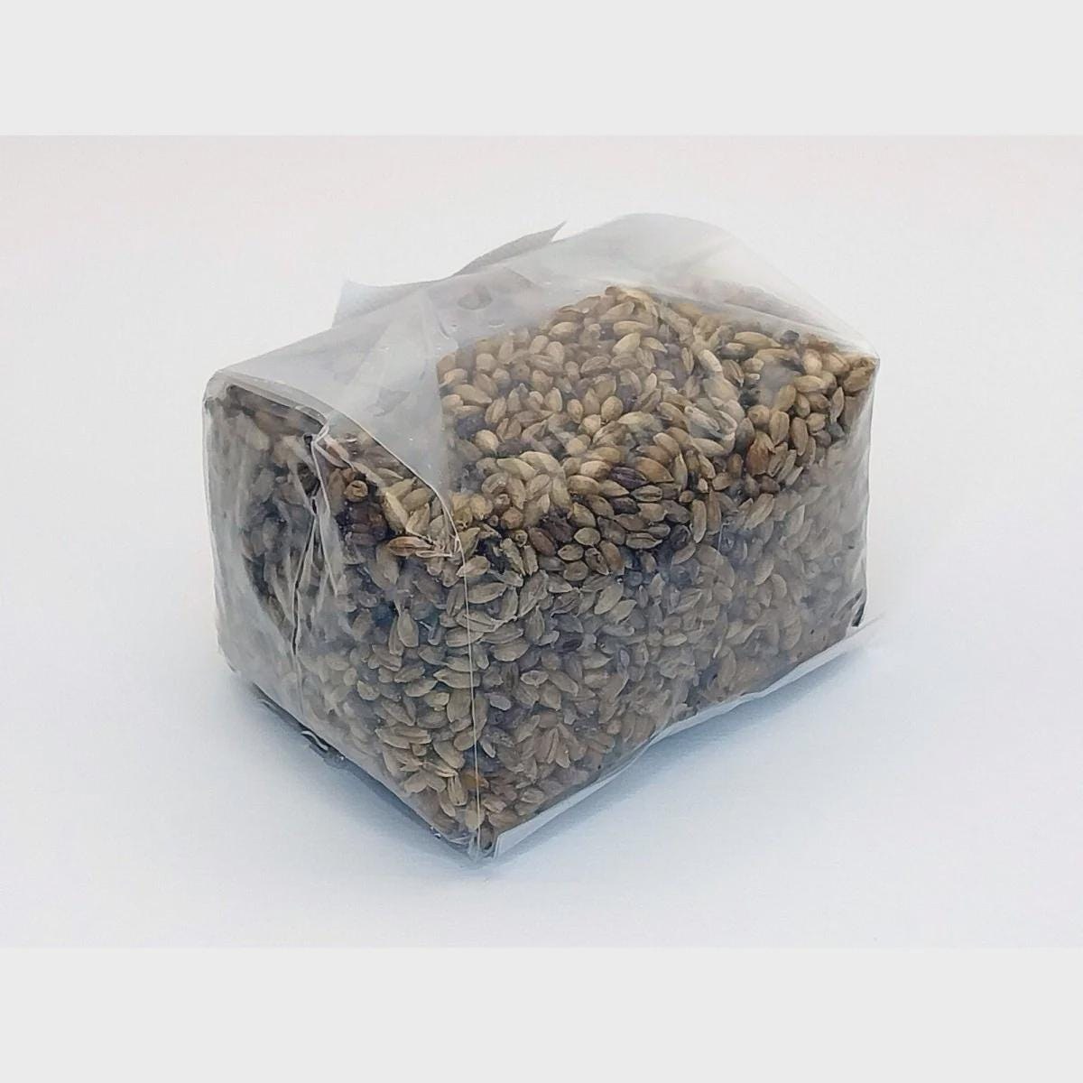 Sterile Rye Grain Spawn Bag for Mushroom Cultivation – Autoclave Processed, Filter Patch Grow Bag, product view 3