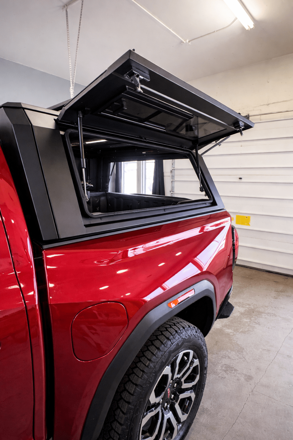 Peakline Overland aluminum truck topper installation
