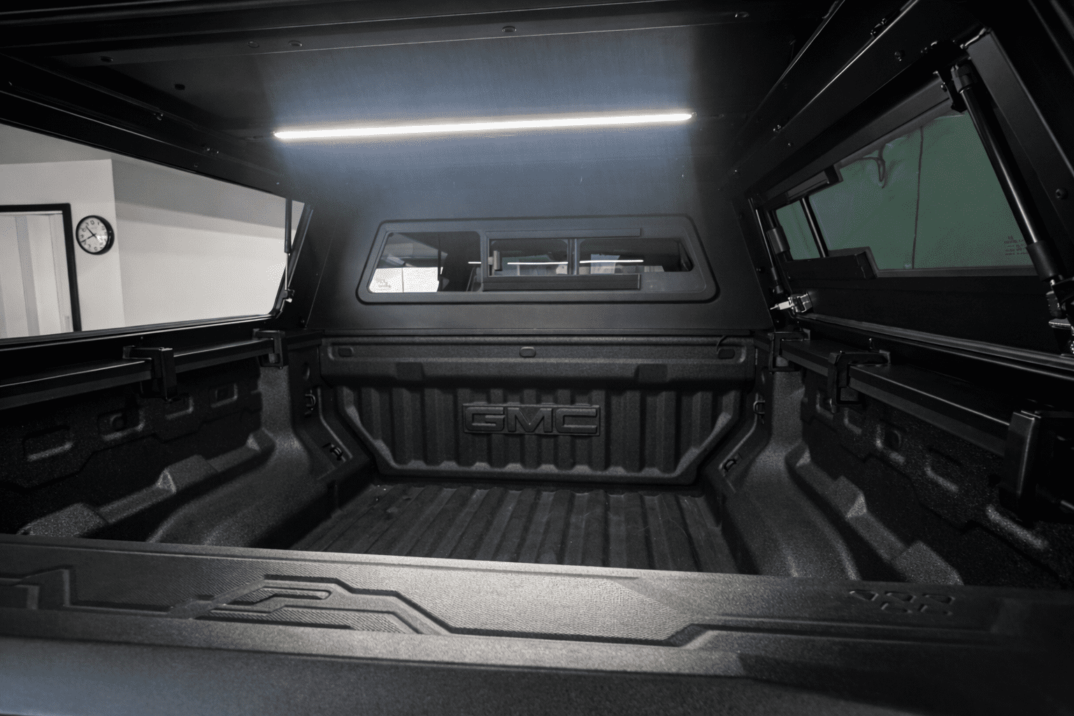 Peakline Overland aluminum truck topper installation