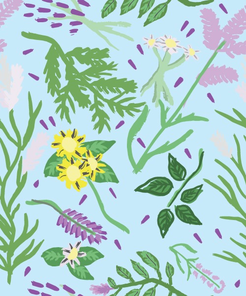 Floral Herbs by BusyBCreations
