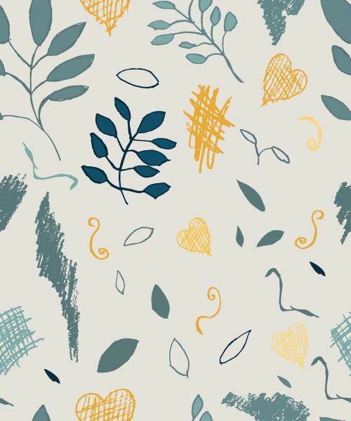 Sketches on Beige - Small by BusyBCreations
