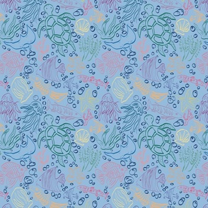 Ocean & Kids pattern swatch
