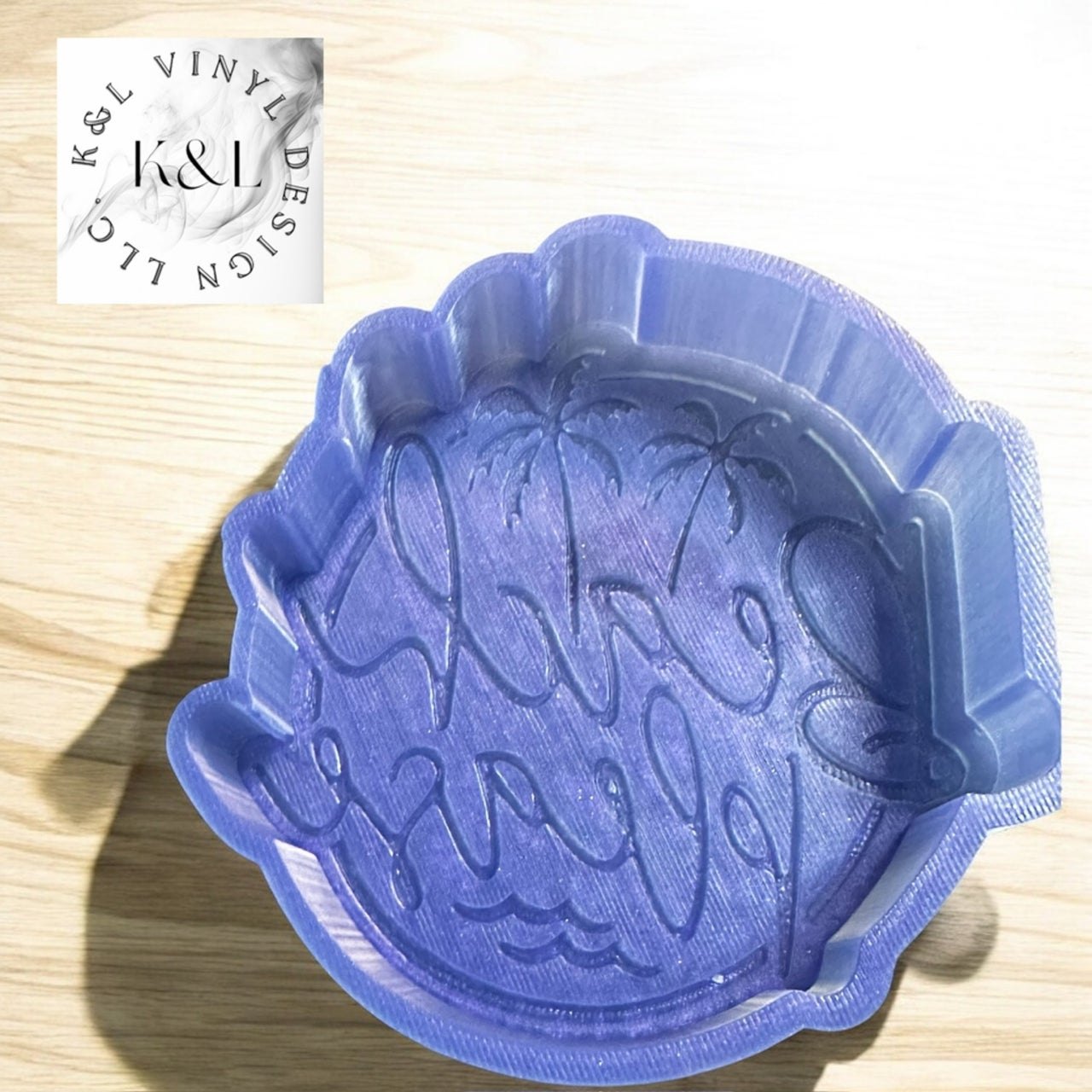 Beach Please Round Mold