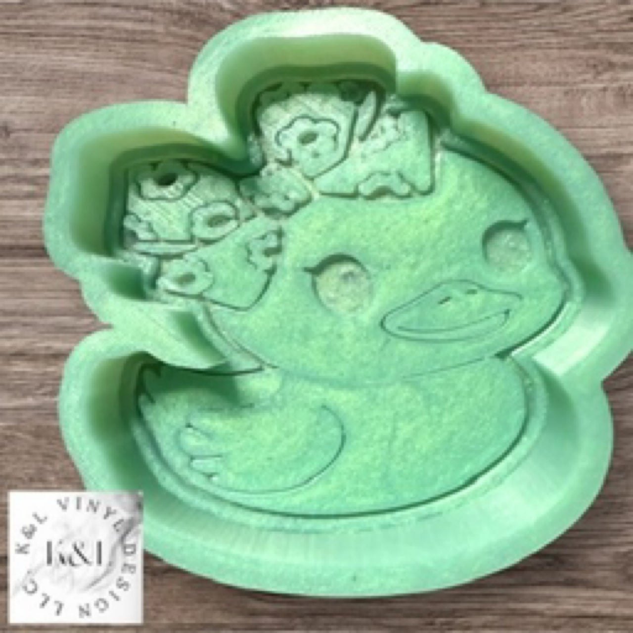 Duck with Bow Mold