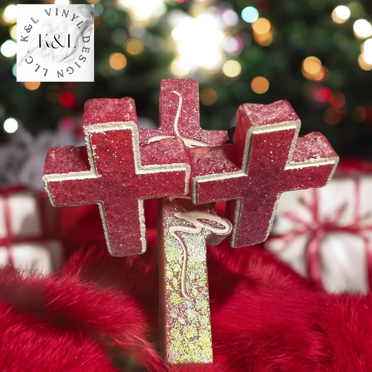 Faith Freshie with cross vent clips
