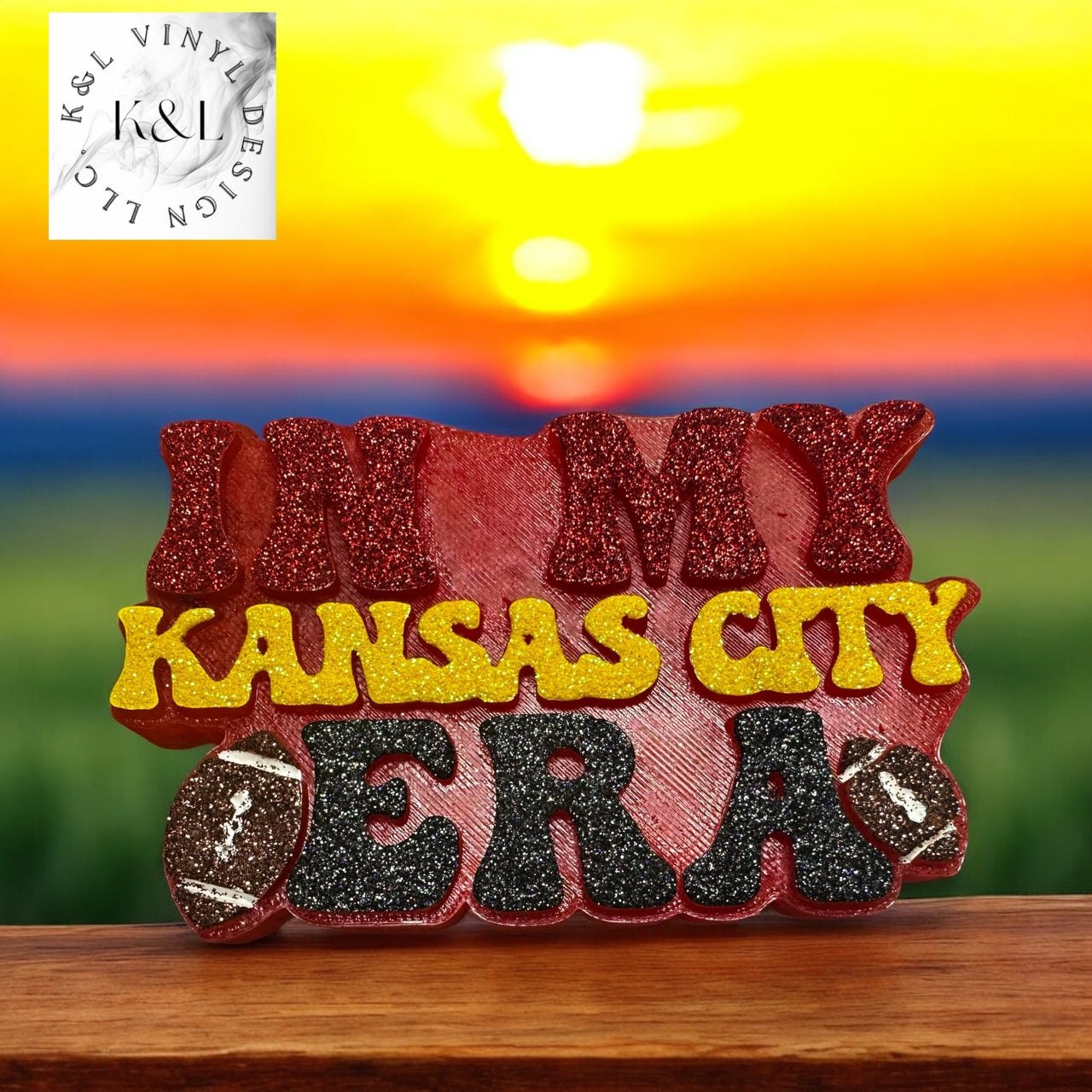 In my Kansas City Chiefs Freshie