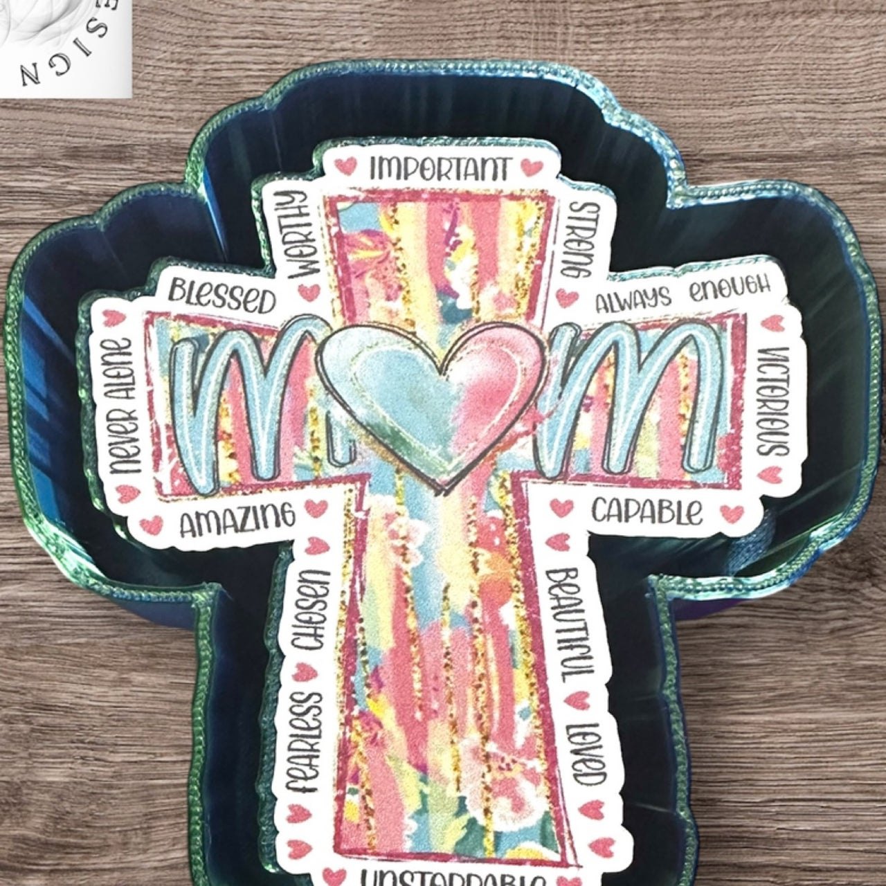 Mom Cross Housing w/cardstock