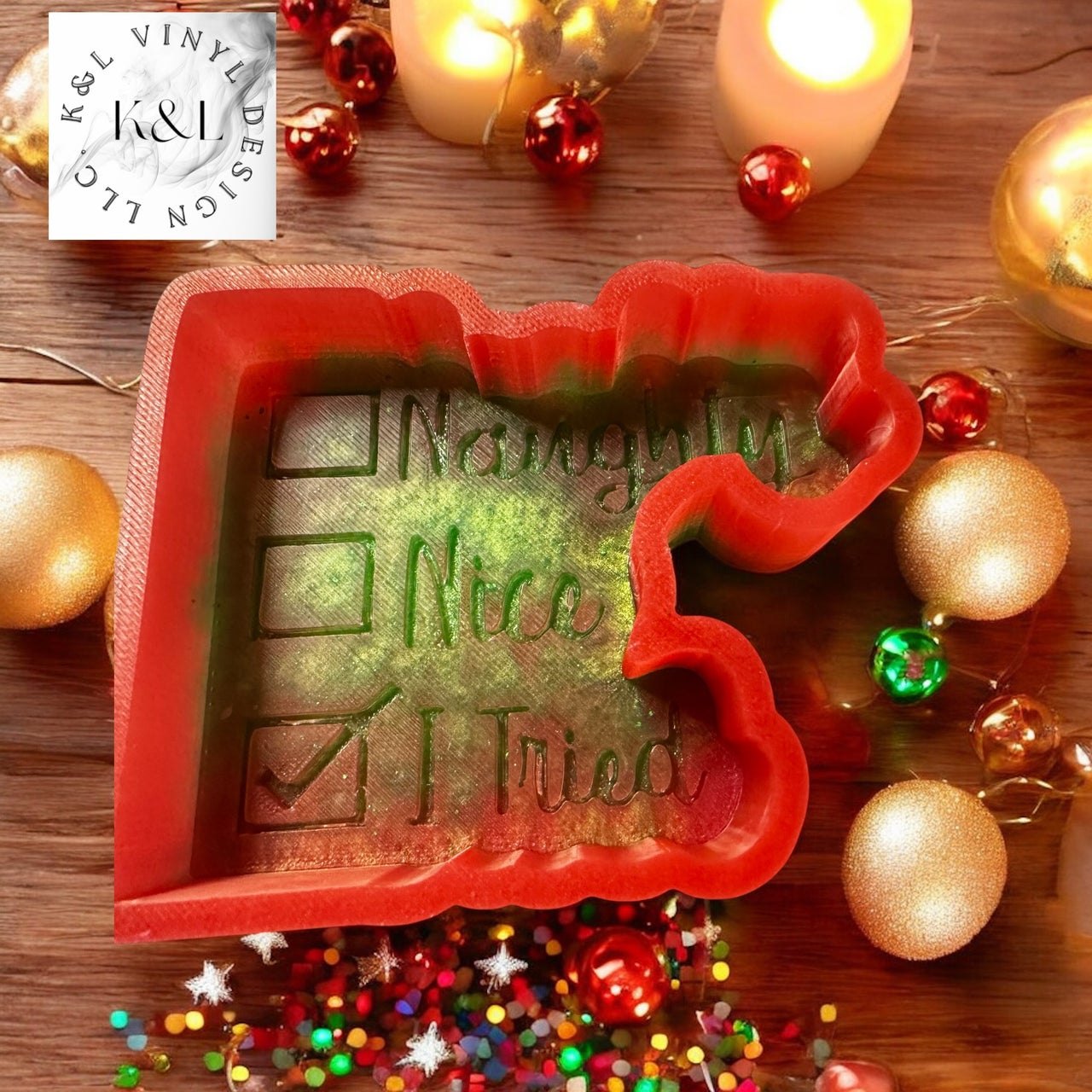 Naughty, Nice, I tried freshie mold
