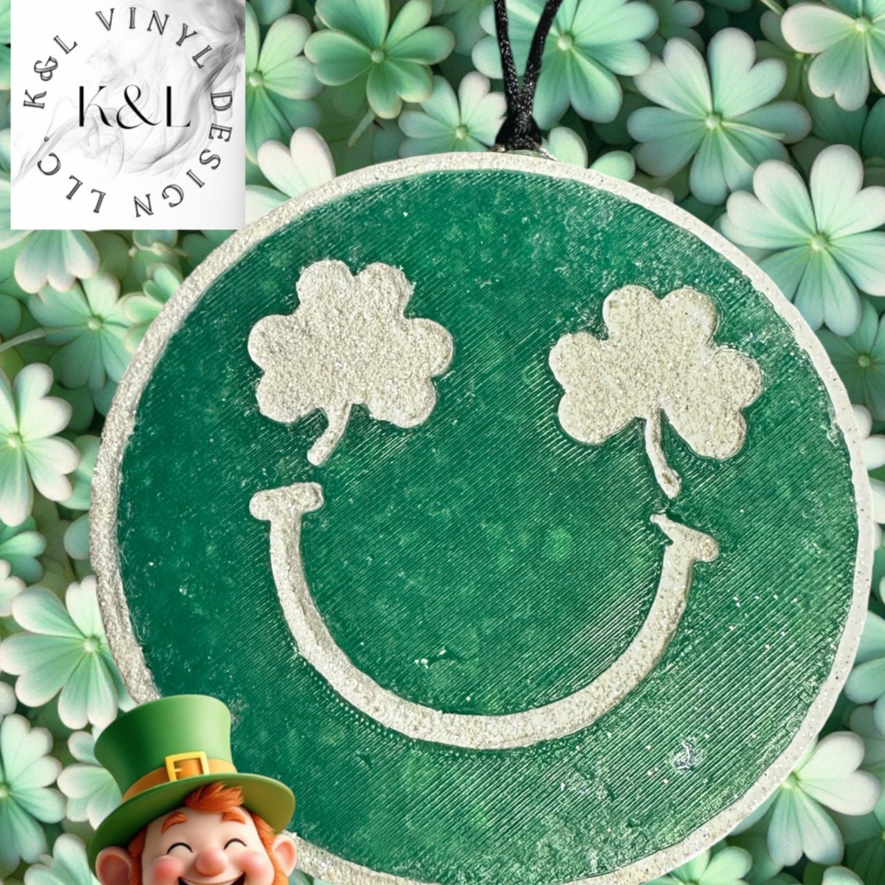Shamrock Smiley Face