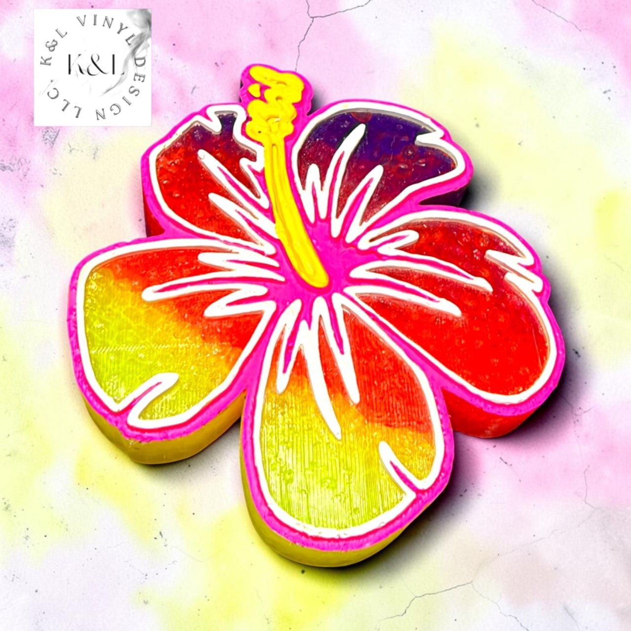 Tropical Hibiscus Flower Freshie