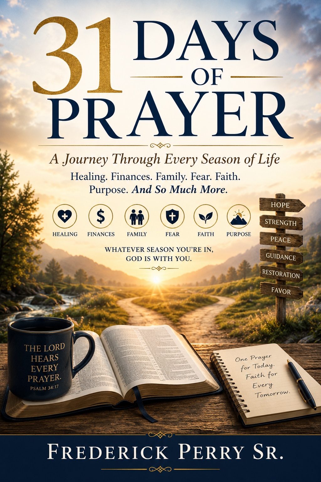 31 Days of Prayer, book cover
