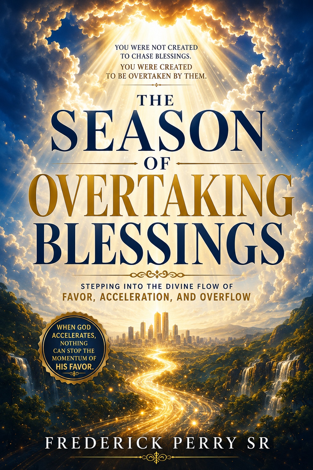 Season of Overtaking Blessings, book cover