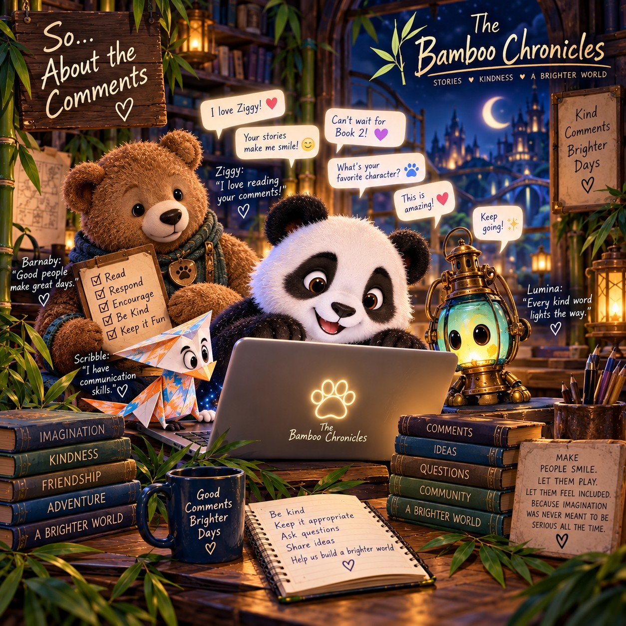 Artwork for So… About the Comments | The Bamboo Chronicles 🐼💬