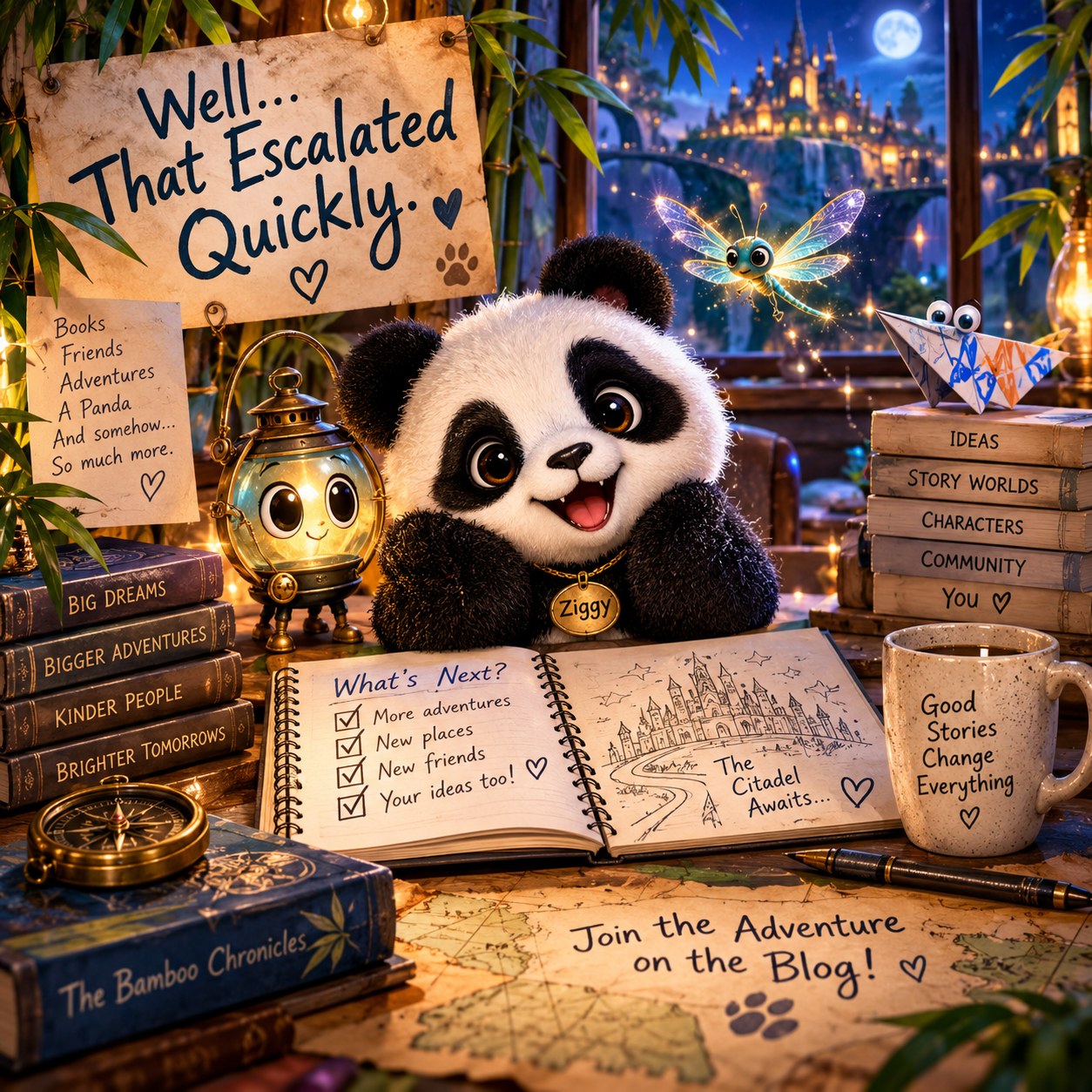 Artwork for Well… That Escalated Quickly. 🐼