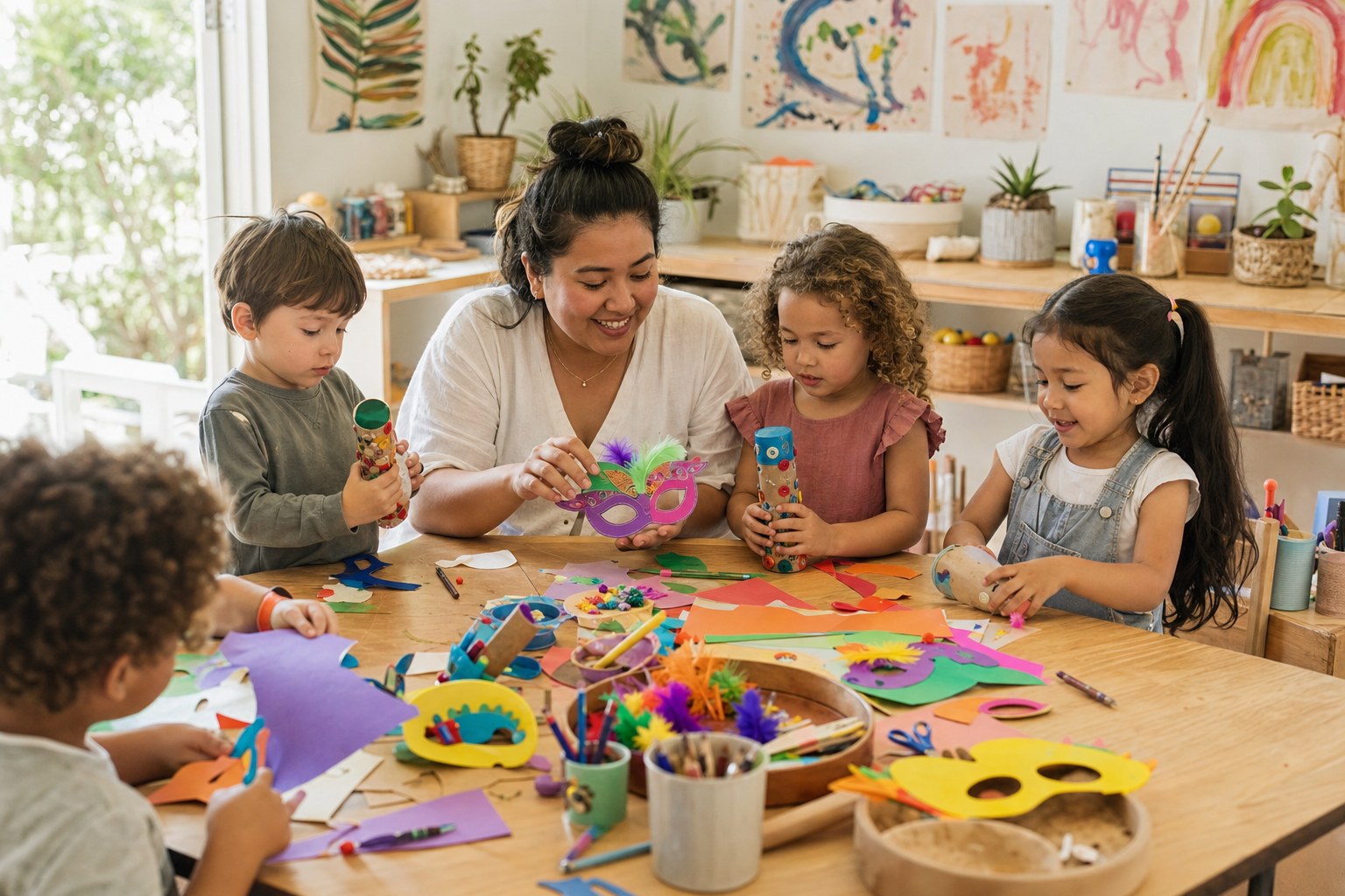 Illustrative NiteOwl childcare scene