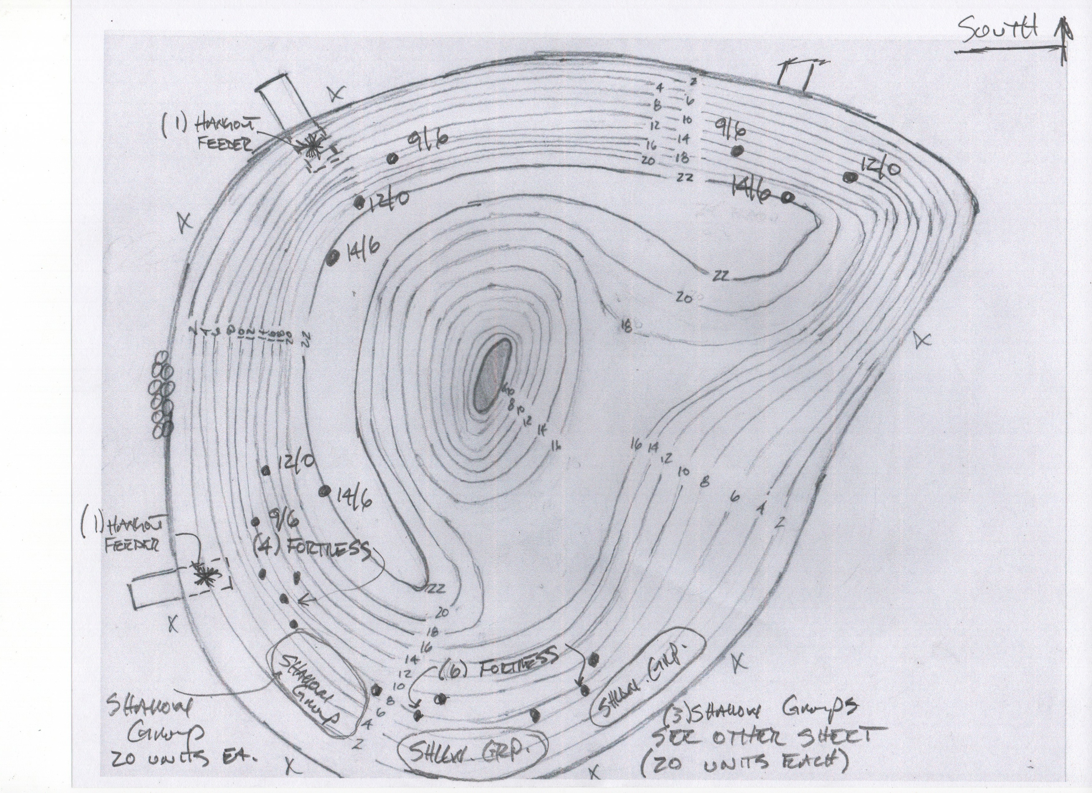 Design drawing 14 custom fish habitat drawing