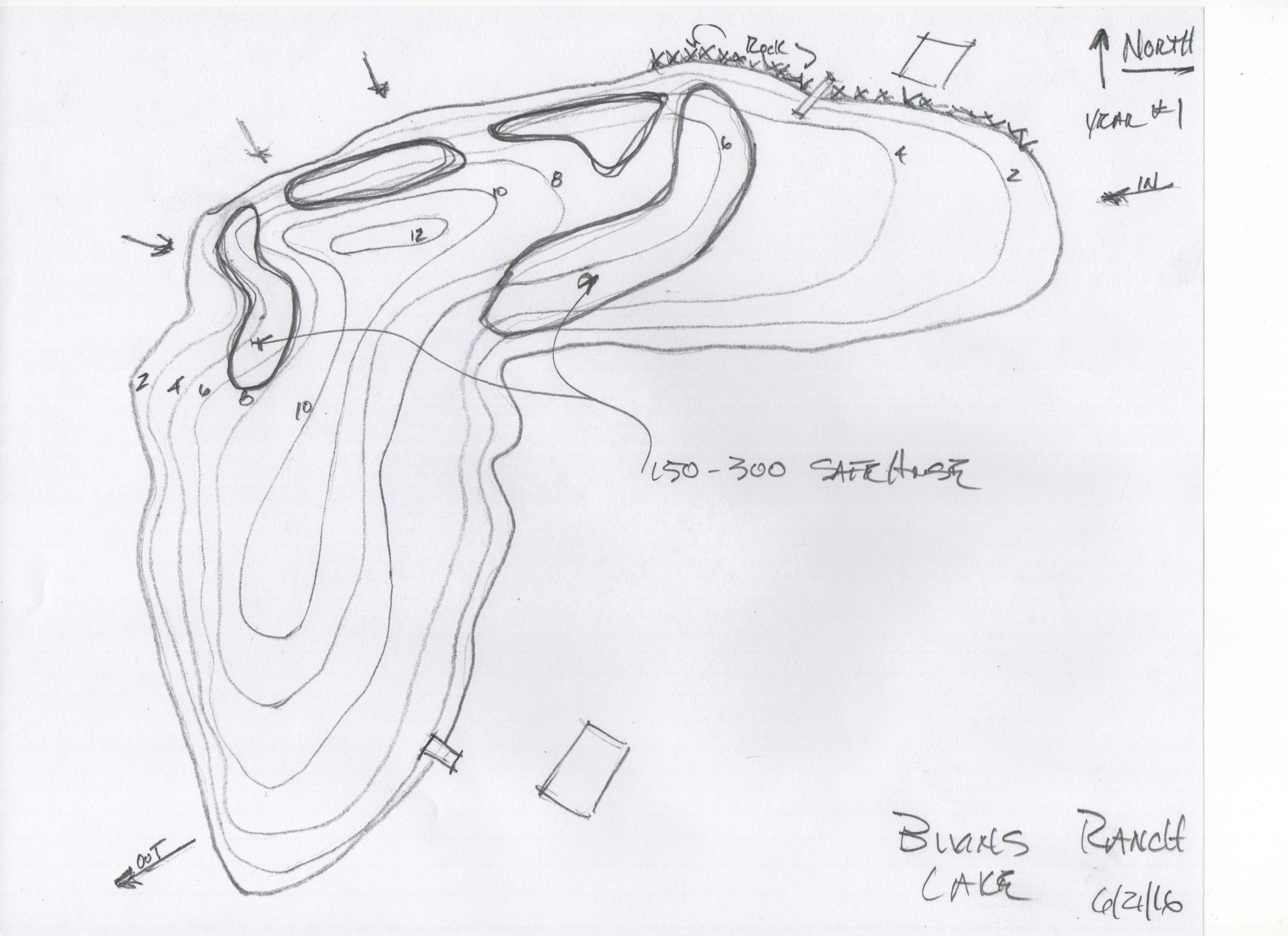 Bivens Ranch Option 2 custom fish habitat drawing